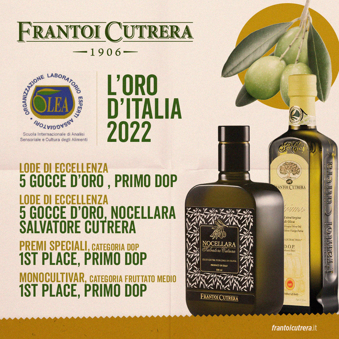 L'oro d'Italia 2022 - Primo DOP