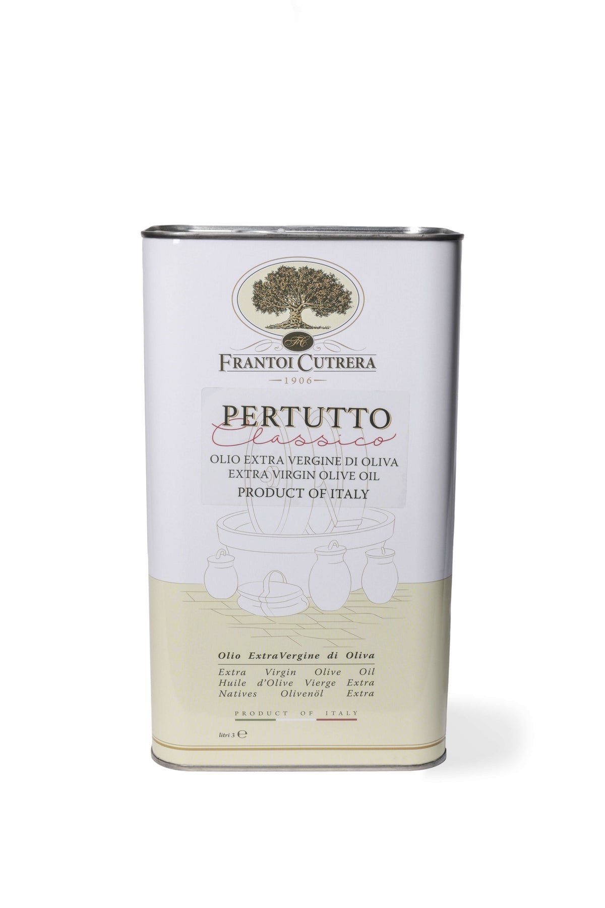 Pertutto - Olio Extravergine di Oliva - Latta - FRANTOI CUTRERA