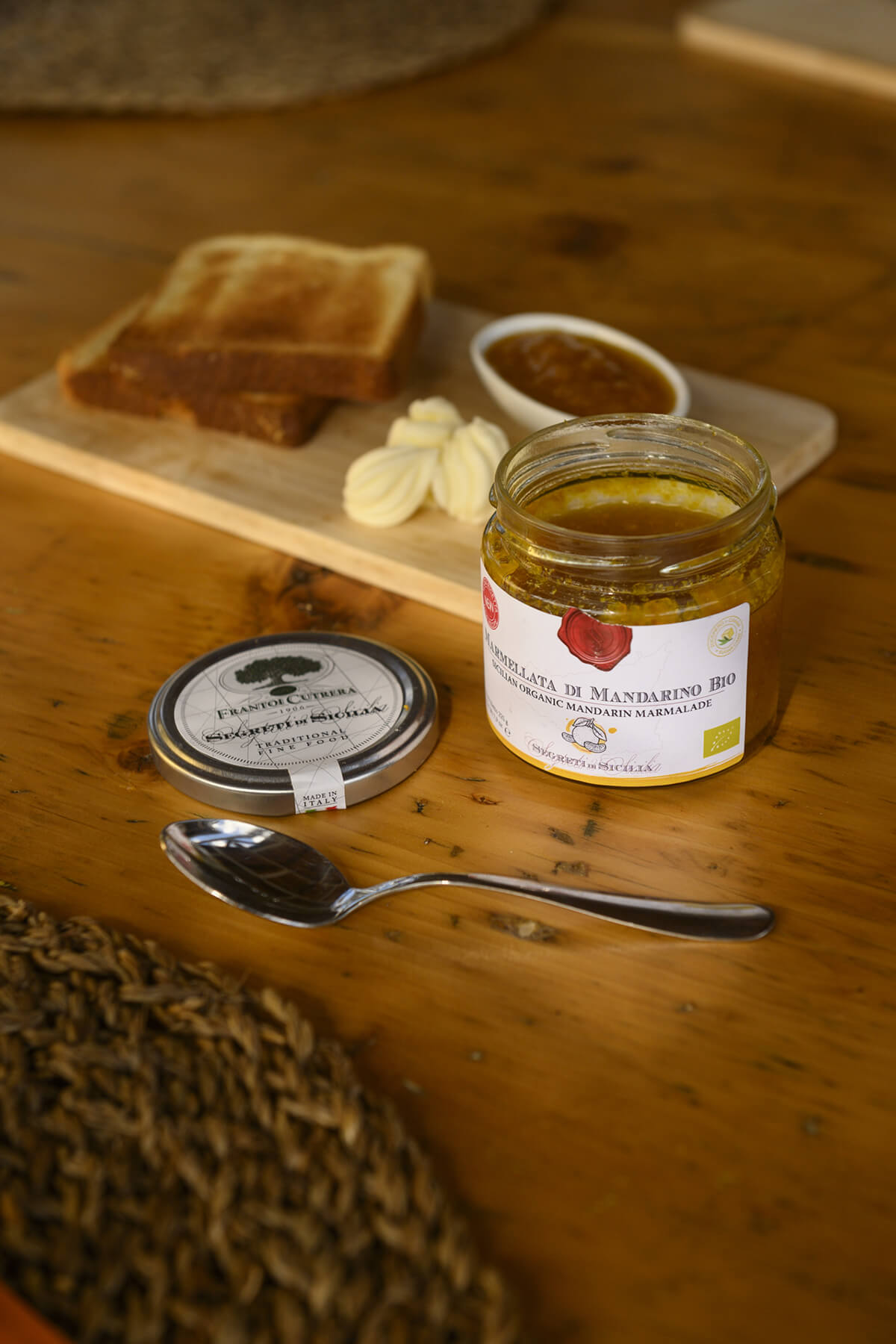 Marmellata di Mandarino BIO Siciliano - FRANTOI CUTRERA
