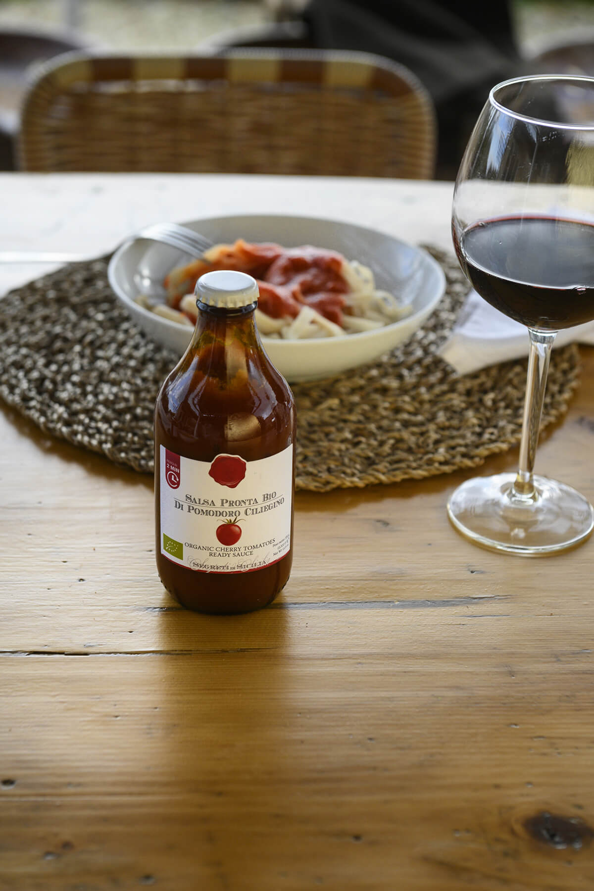 Salsa pronta BIO di pomodoro Ciliegino – Segreti di Sicilia - FRANTOI CUTRERA
