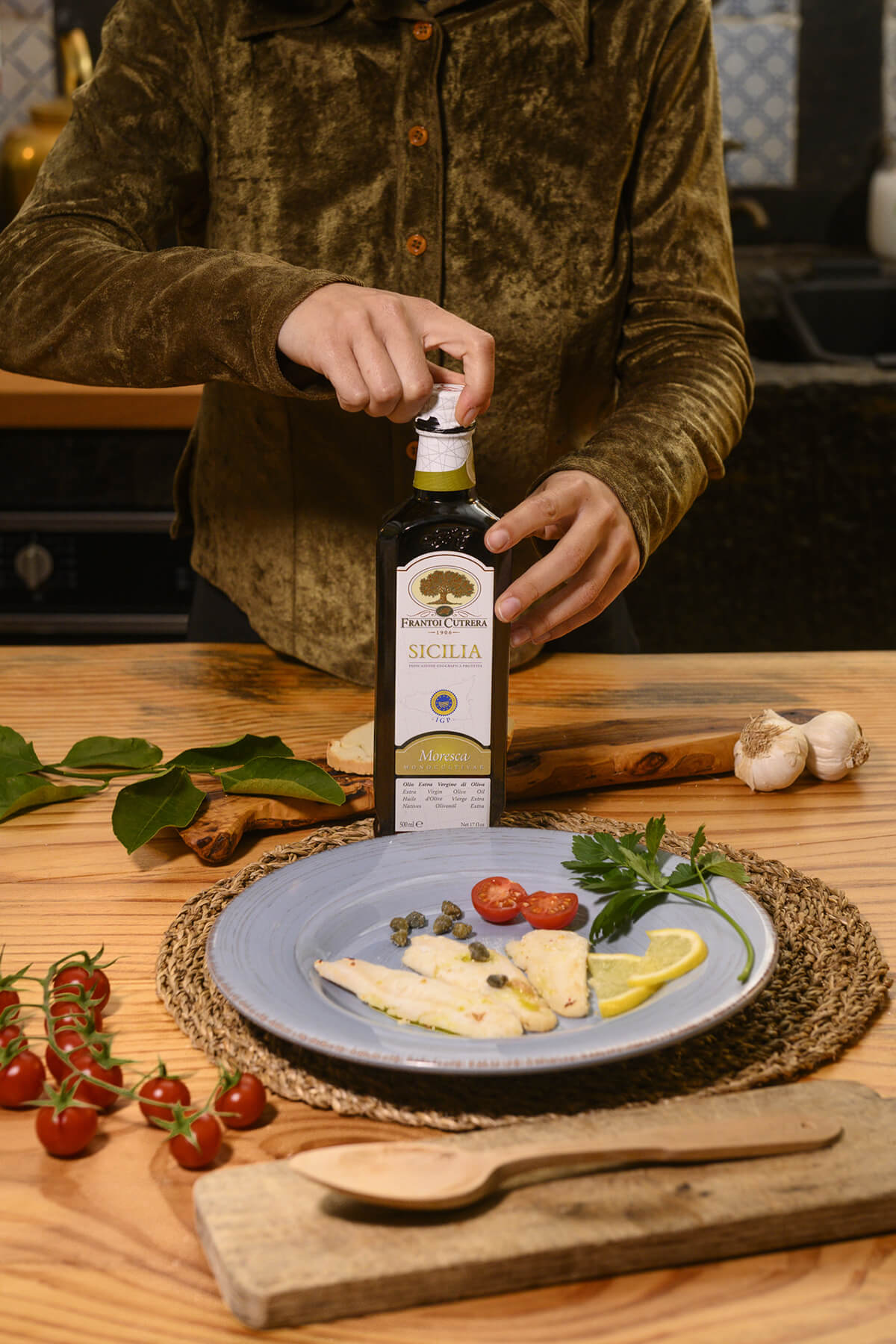 Monocultivar Moresca IGP - extra virgin olive oil - 6 Bottles Box