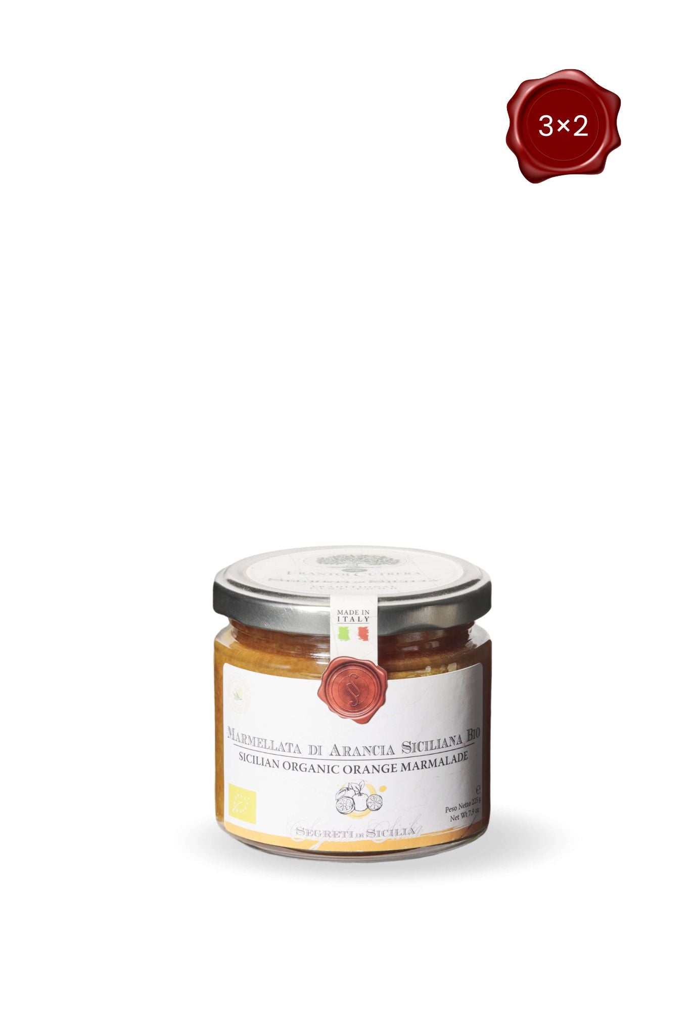 Marmellata di Arancia Siciliana BIO - FRANTOI CUTRERA