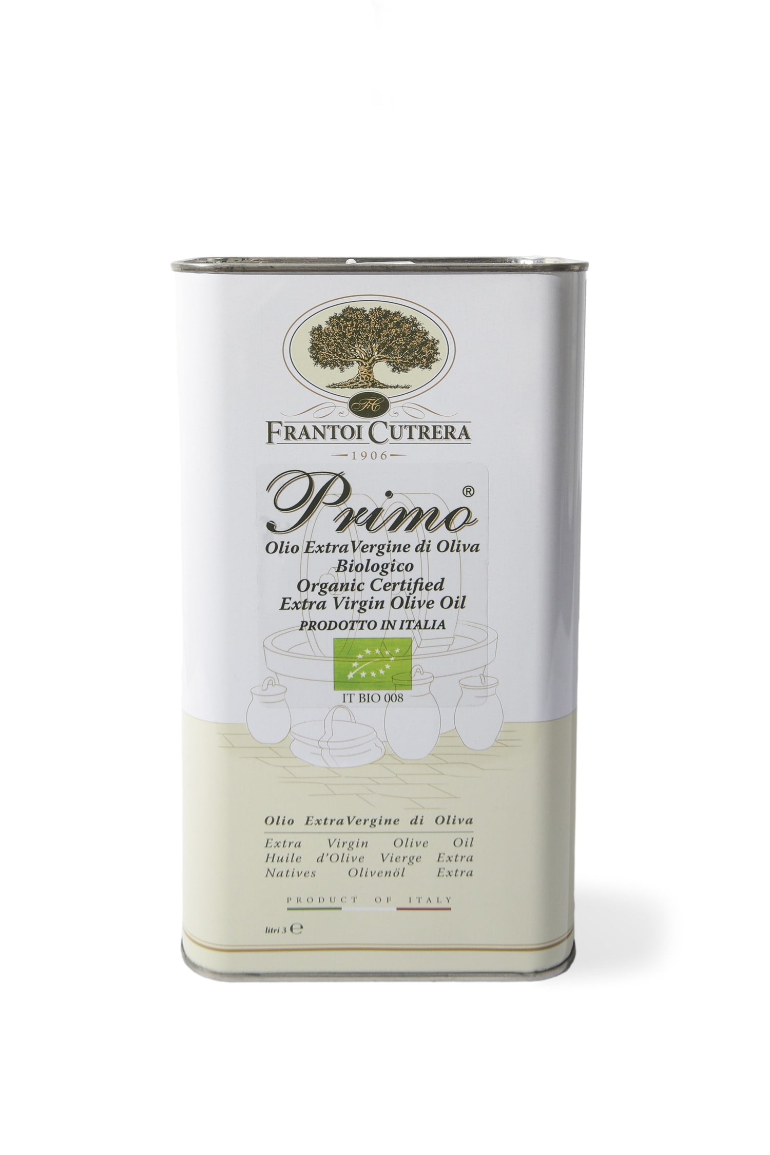 PRIMO® BIO: Organic Extra Virgin Olive Oil - 6 Bottles Box