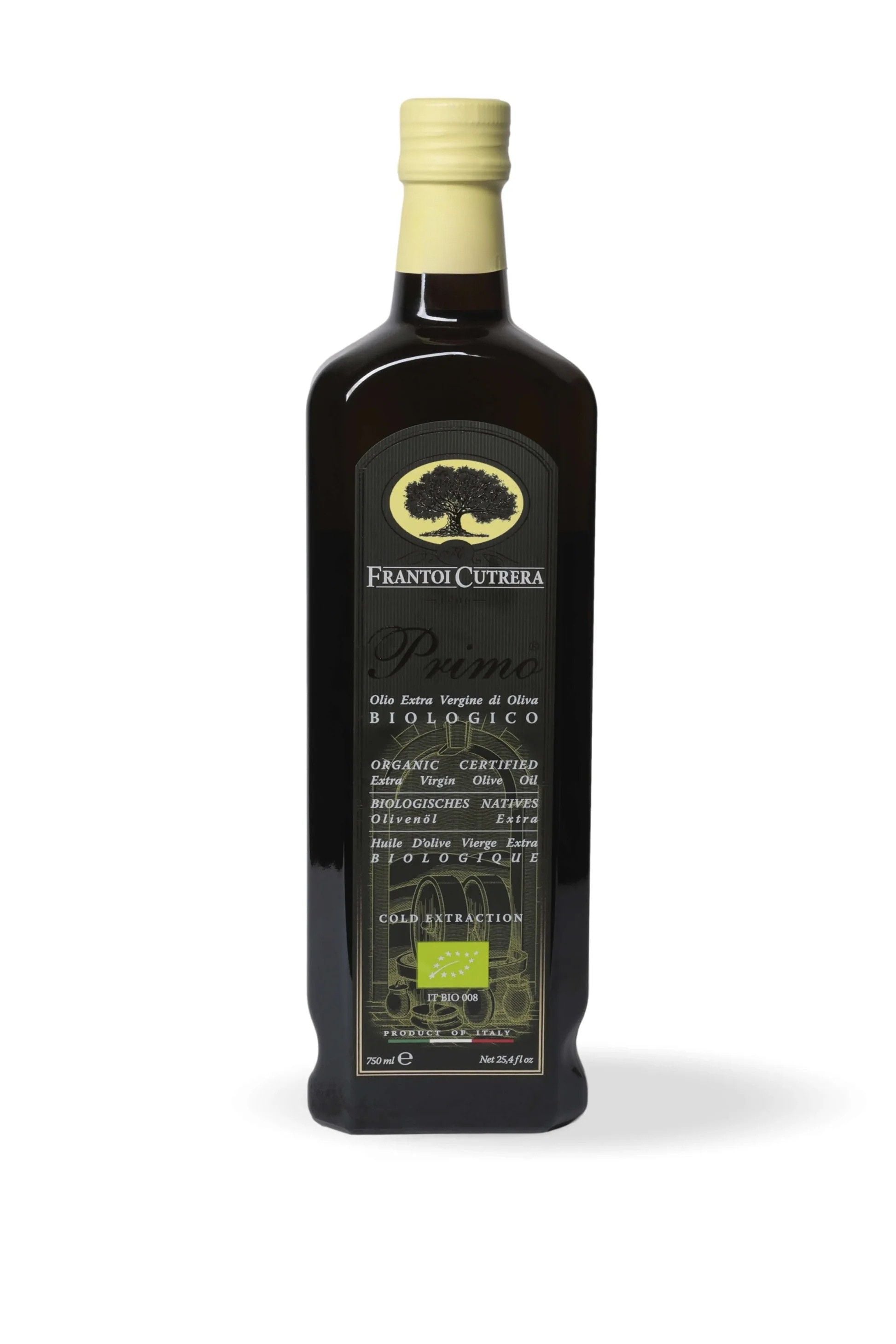 PRIMO® BIO: Organic Extra Virgin Olive Oil - 6 Bottles Box