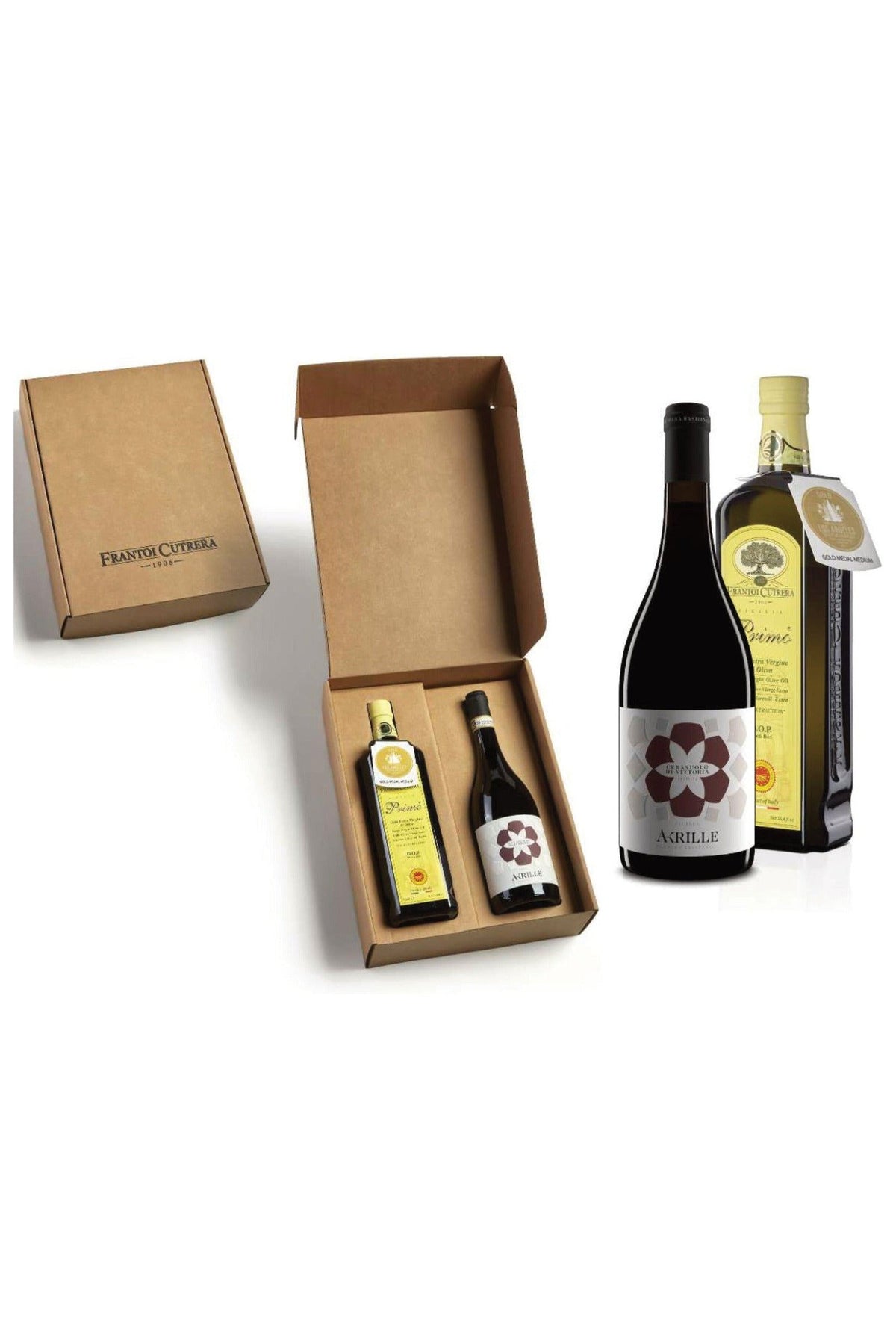 Box regalo Primo DOP e Cerasuolo di Vittoria - FRANTOI CUTRERA