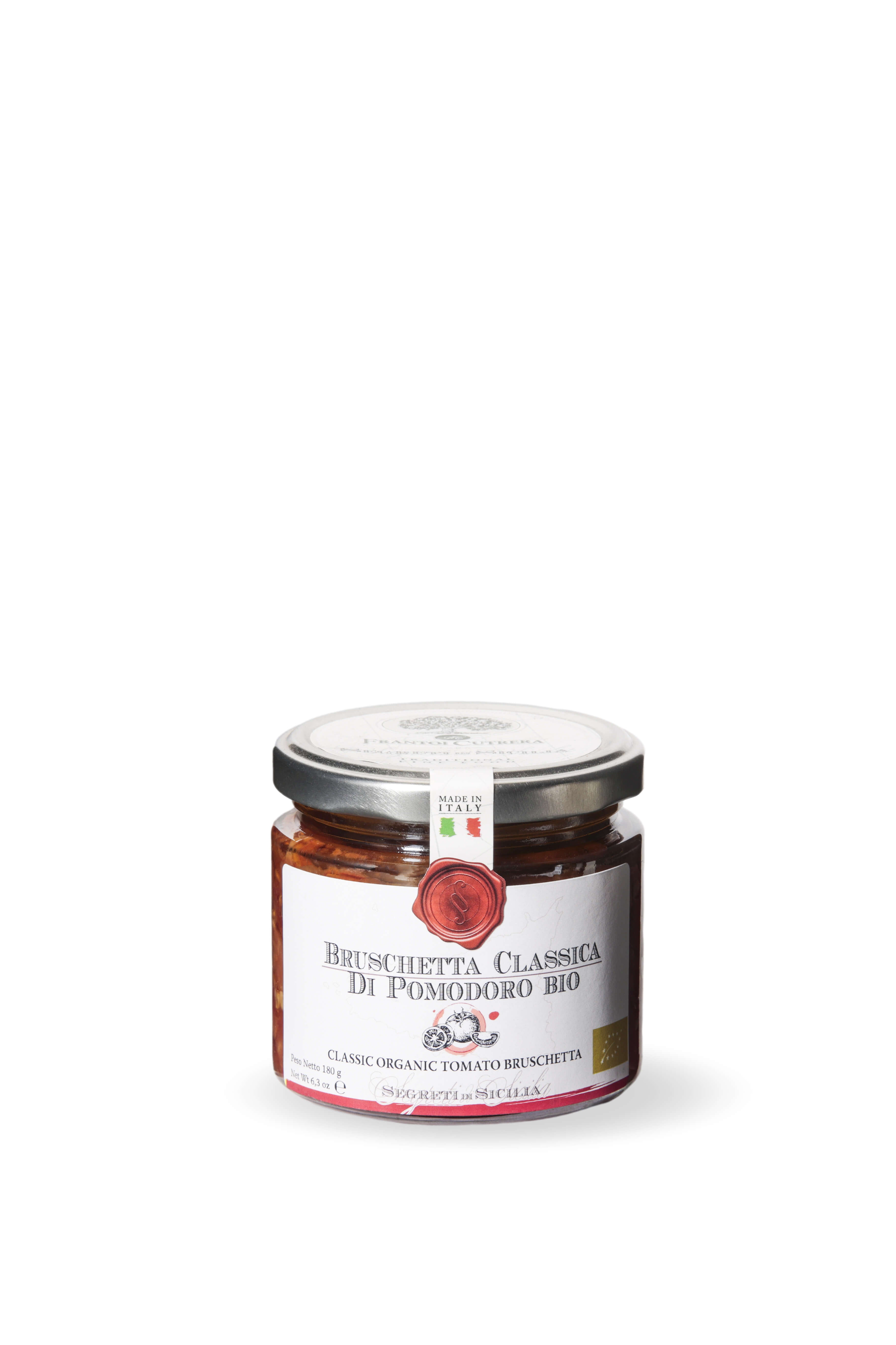 Classic organic tomato bruschetta – Secrets of Sicily
