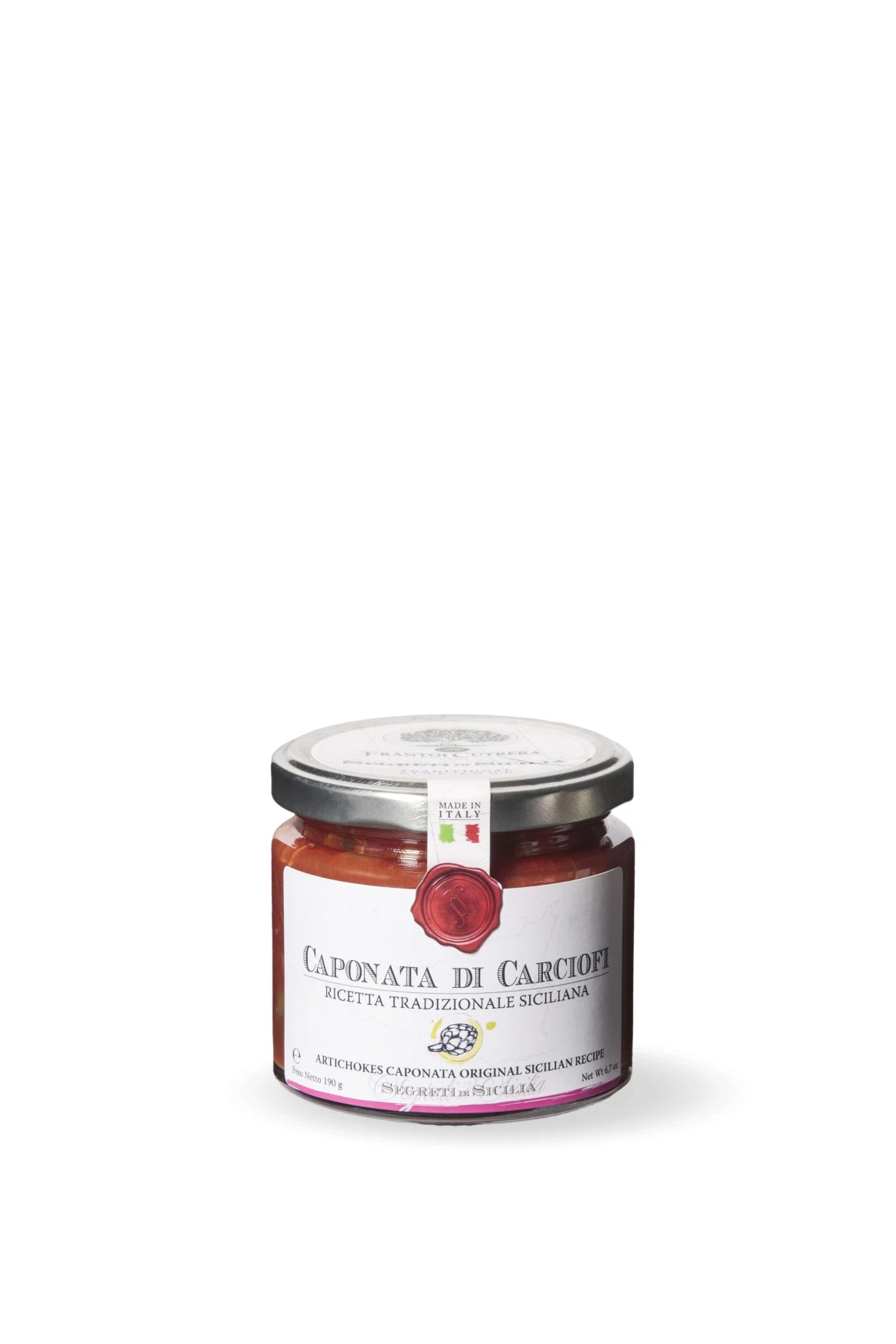 caponata di carciofi tradizionale siciliana