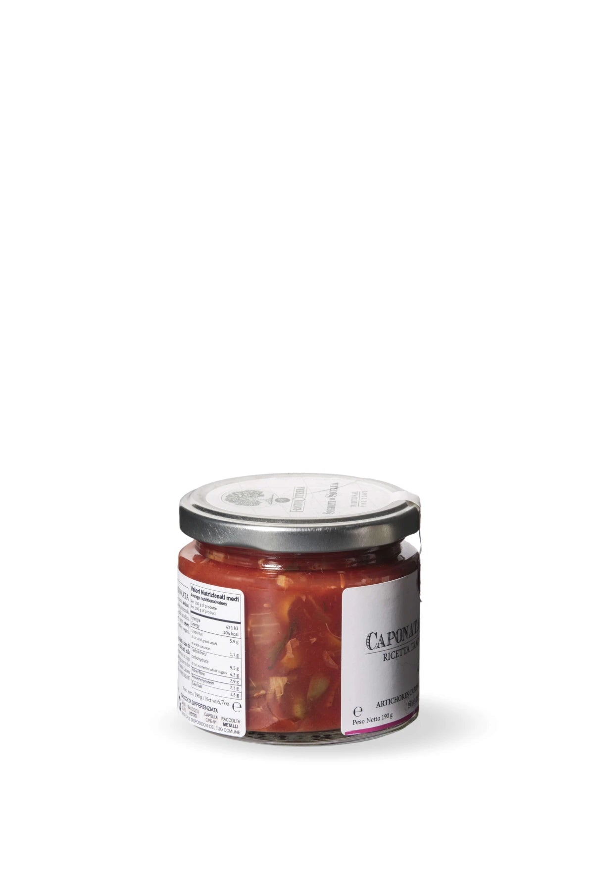 Caponata di Carciofi - Ricetta Tradizionale Siciliana - FRANTOI CUTRERA