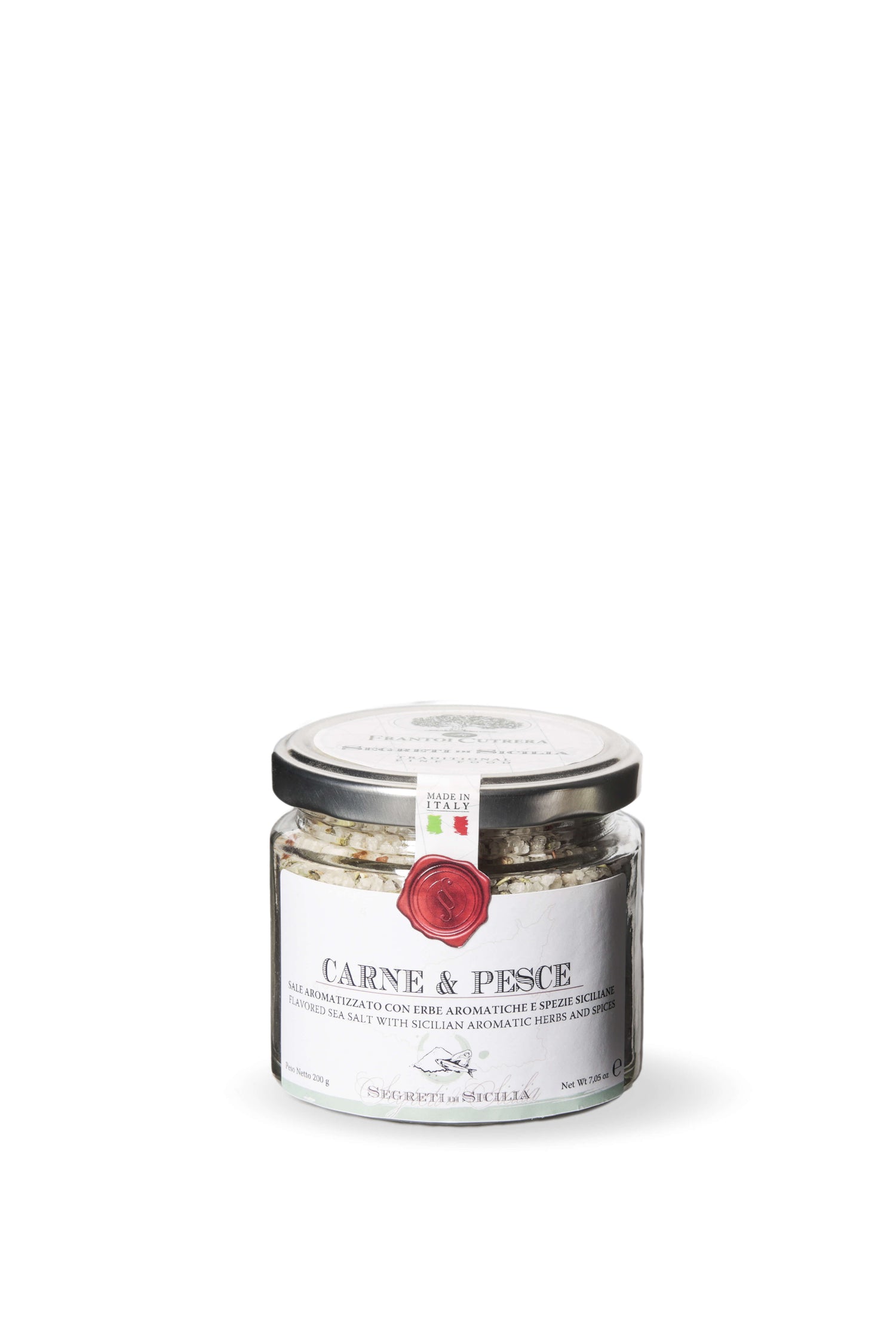 Sale marino Carne&Pesce – Segreti di Sicilia - FRANTOI CUTRERA
