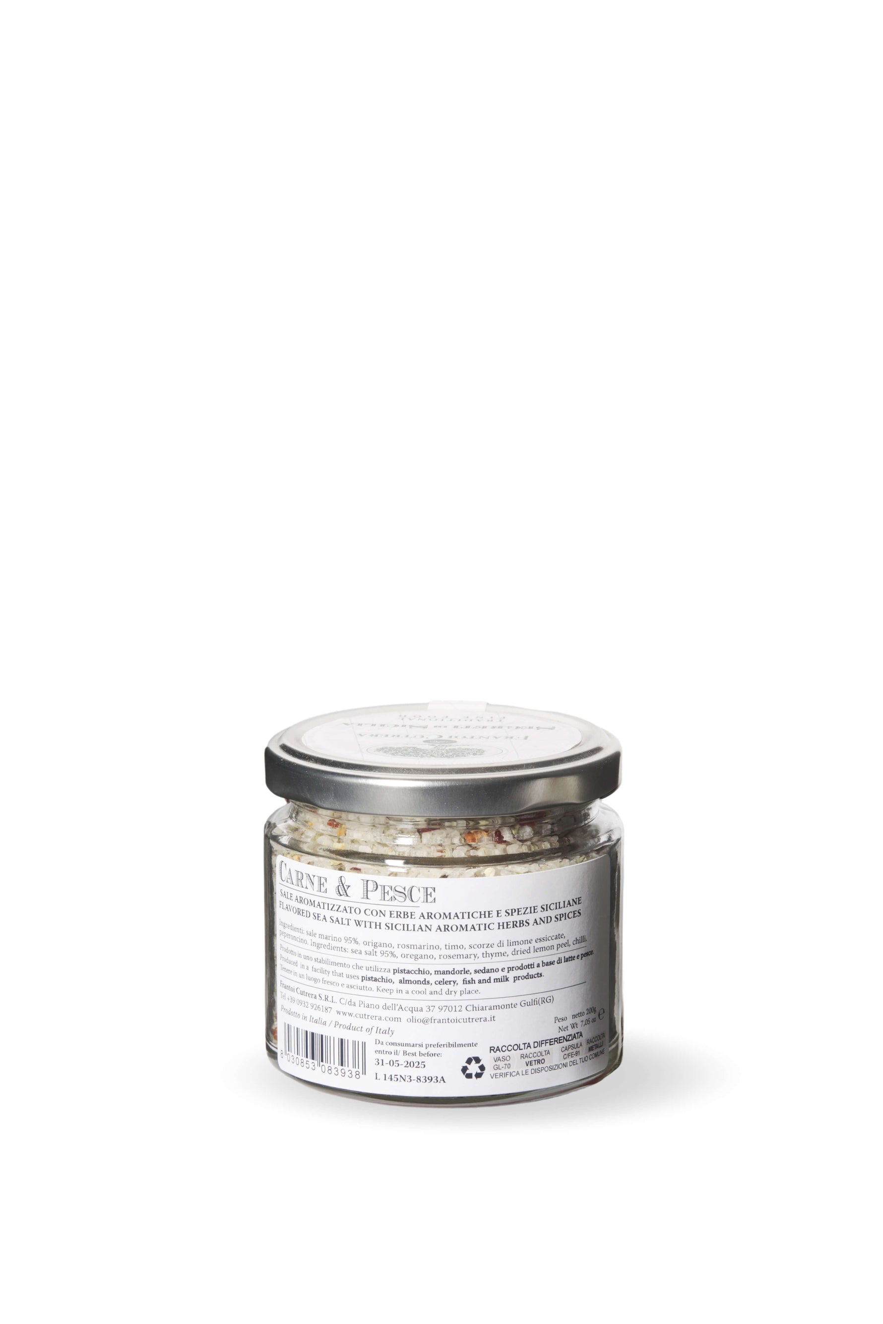Sale marino Carne&Pesce – Segreti di Sicilia - FRANTOI CUTRERA