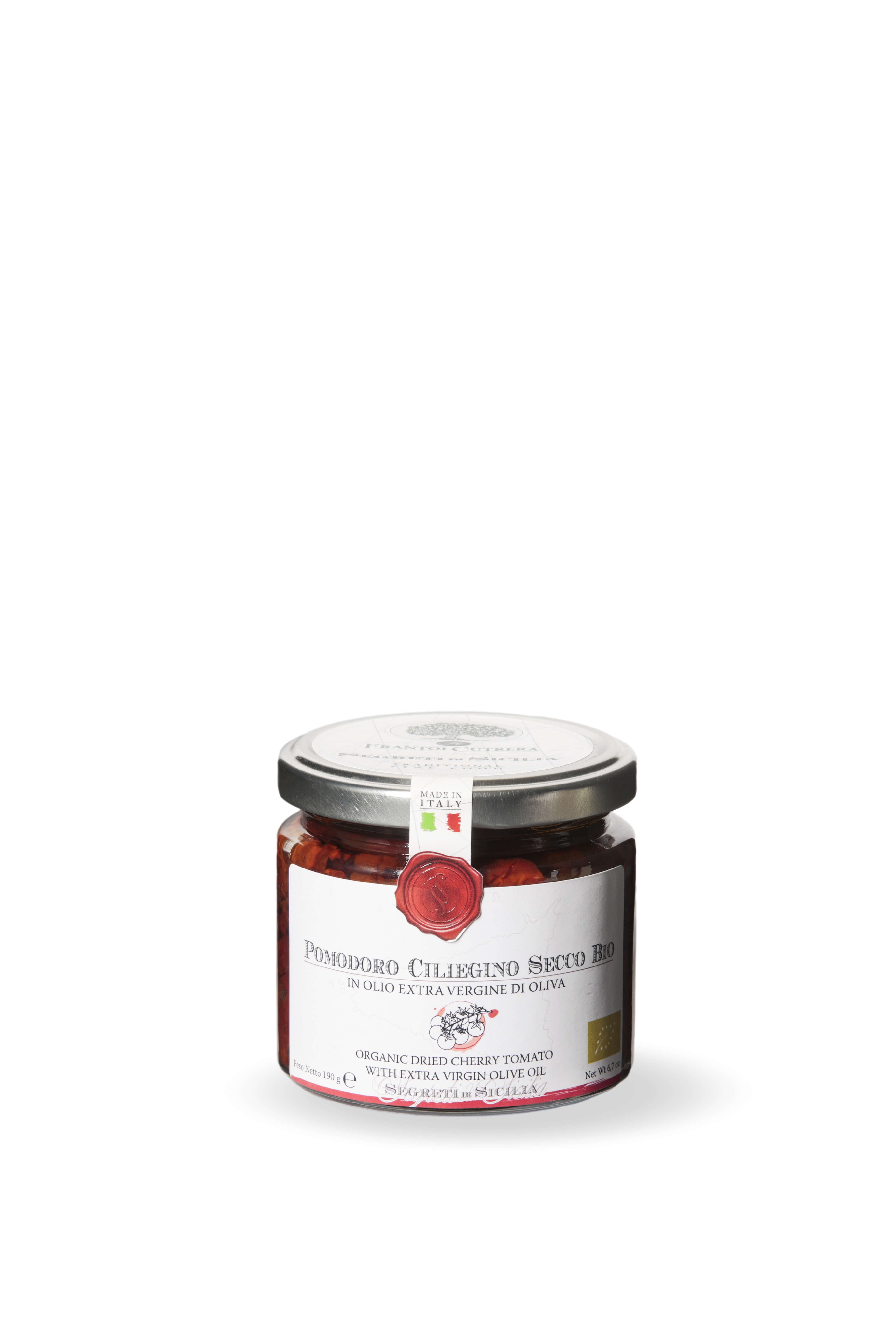 Tomates cerises séchées bio – Secrets de Sicile