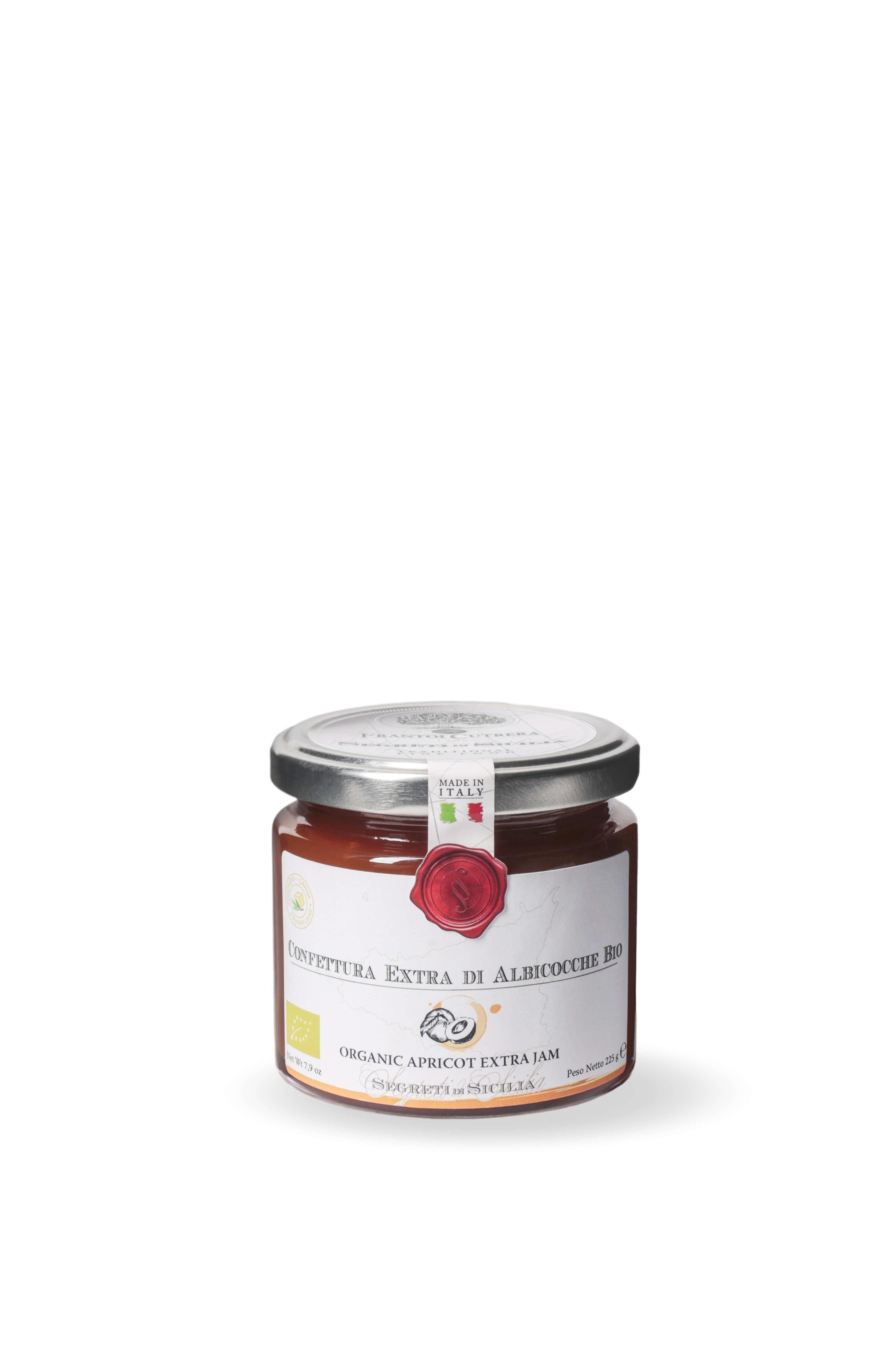 ORGANIC apricot extra jam – Secrets of Sicily