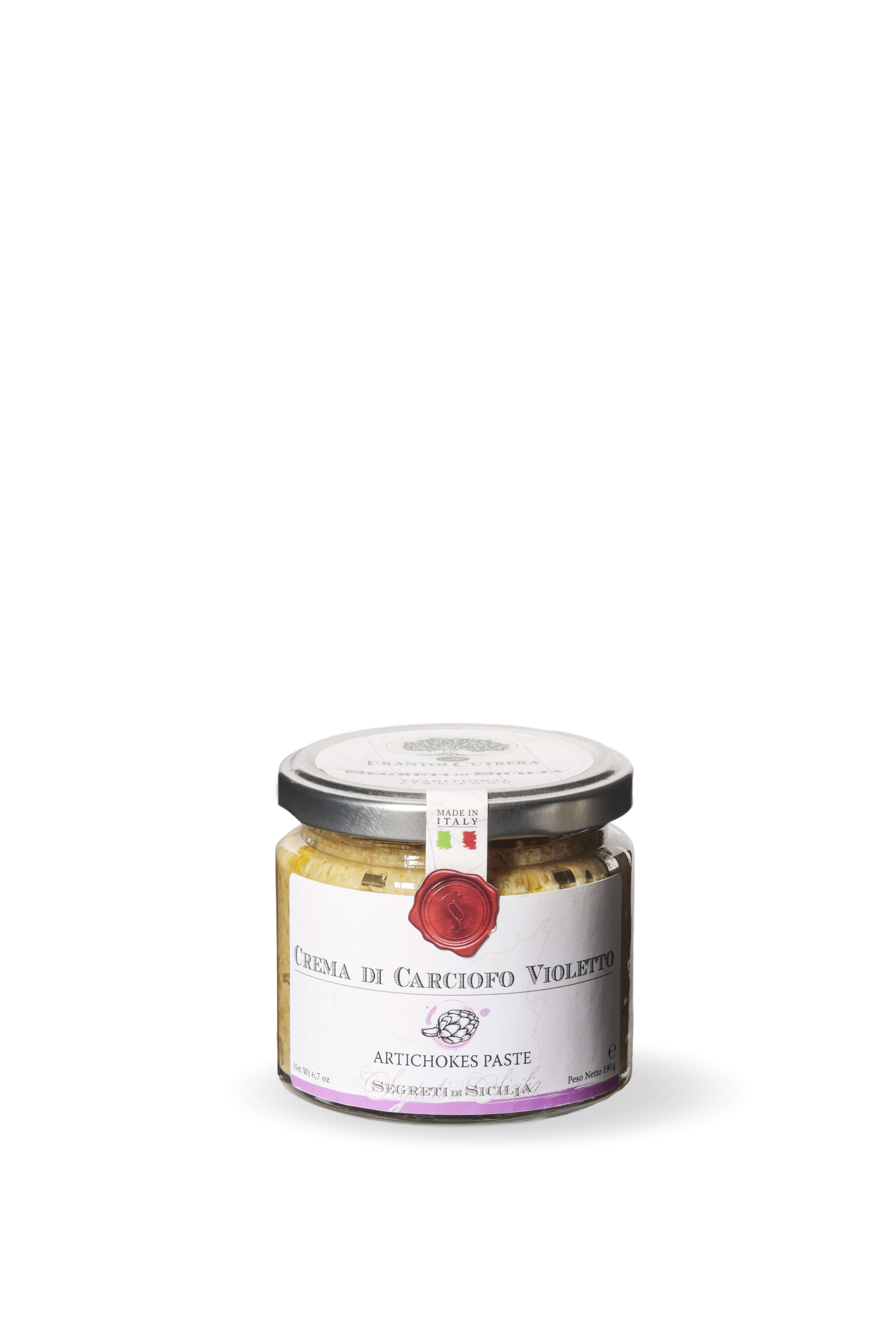 Crème d'artichaut violette - Secrets de Sicile