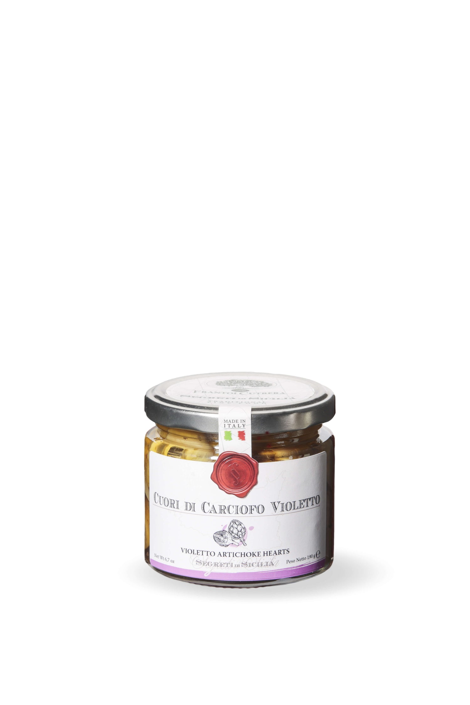 Cuori di Carciofo Violetto Siciliano Cutrera