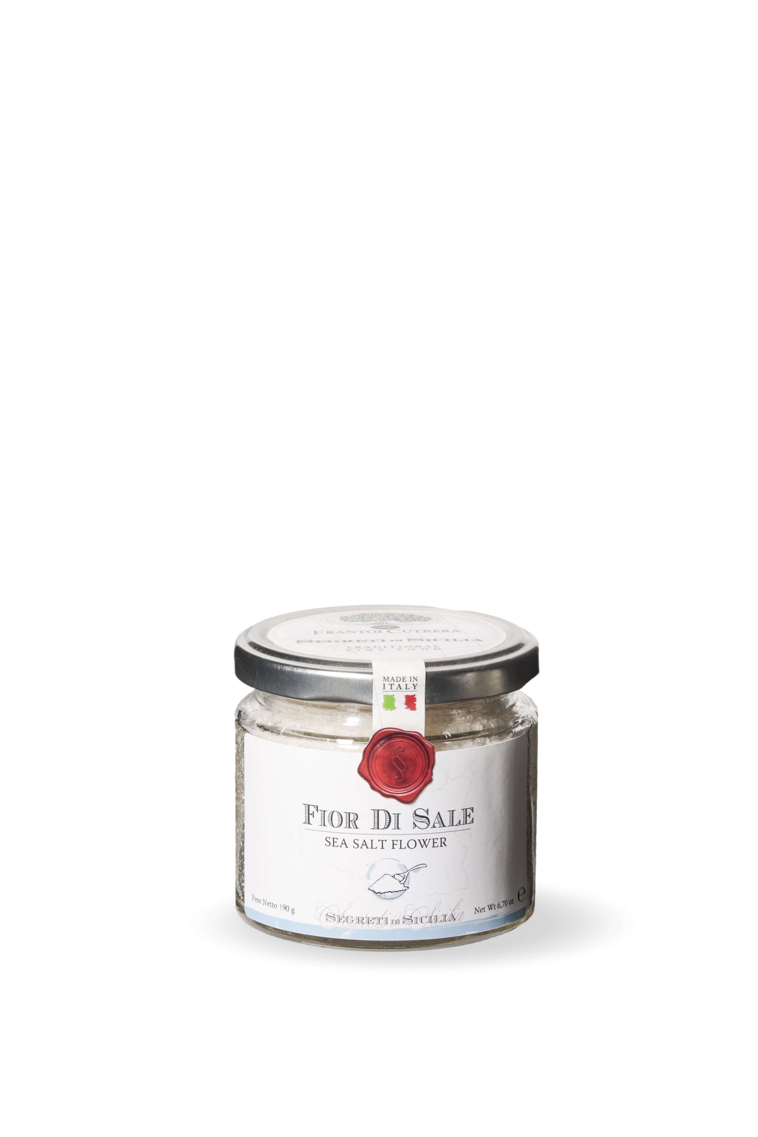 Fior di sale di Sicilia Frantoi Cutrera