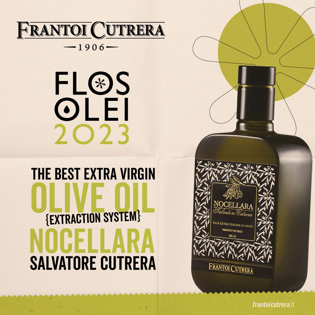 Migliore Olio Extravergine Flos Olei 2023 - Nocellara Salvatore Cutrera