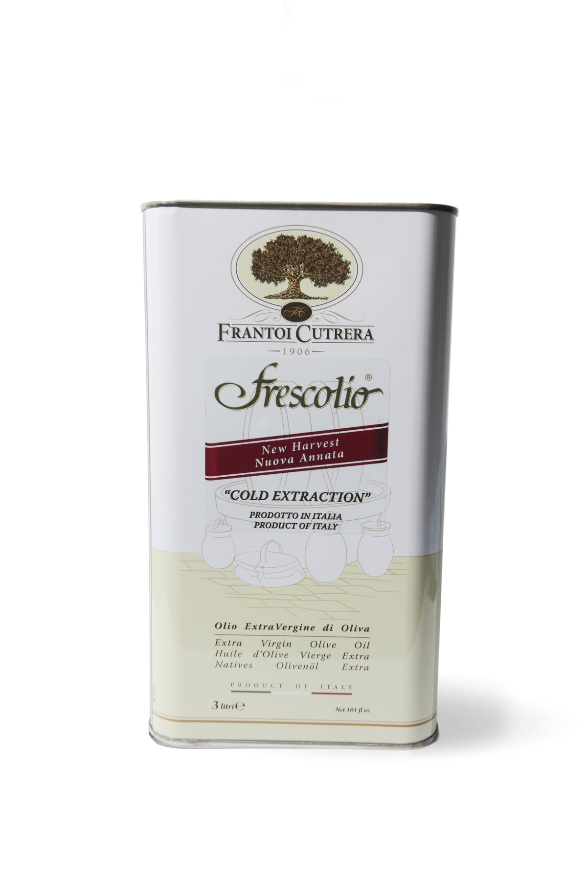 Frescolio - Unfiltered Extra Virgin Olive Oil Frantoi Cutrera - Tin