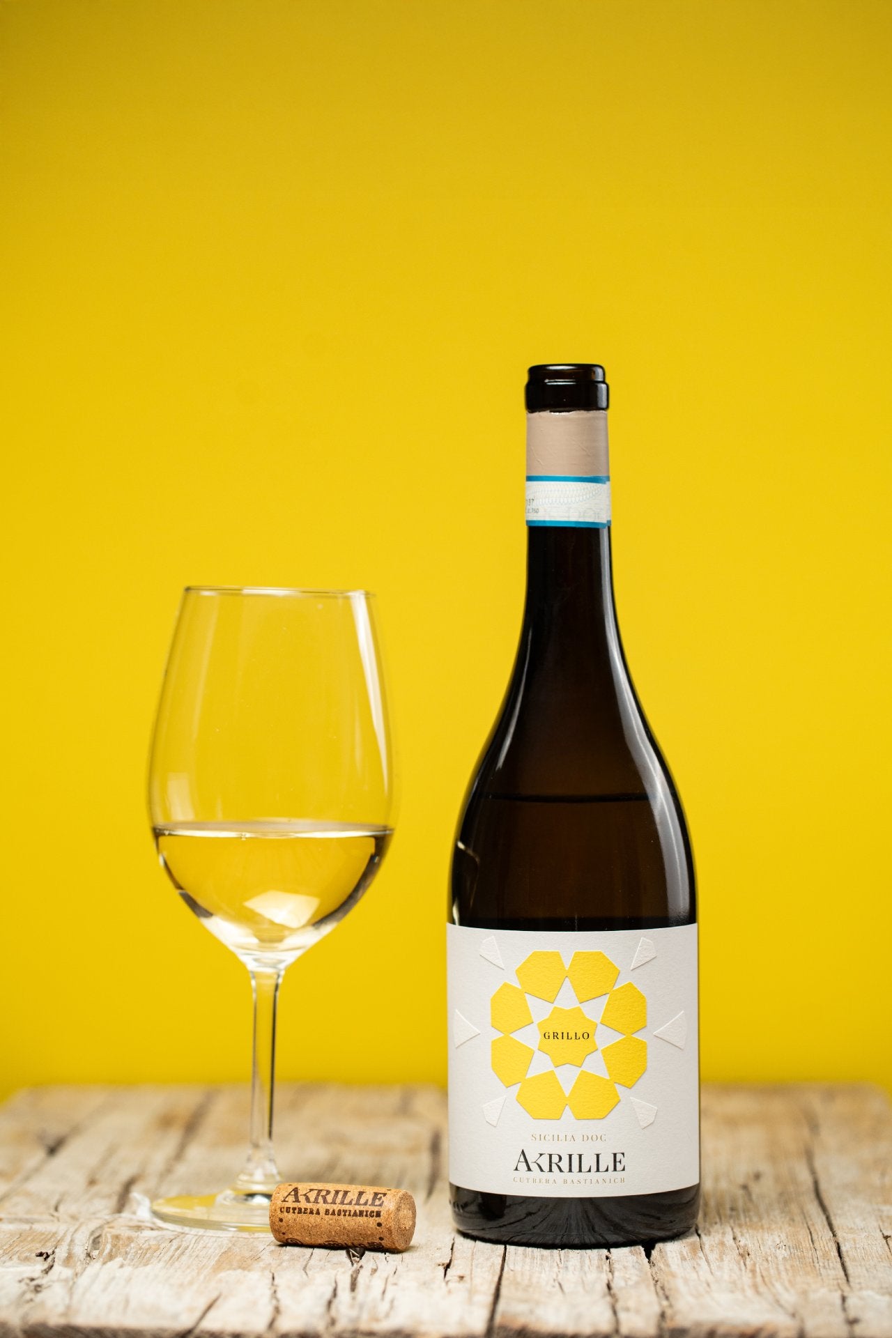 Grillo - Vino Bianco Sicilia DOC Akrille 6 Bottiglie