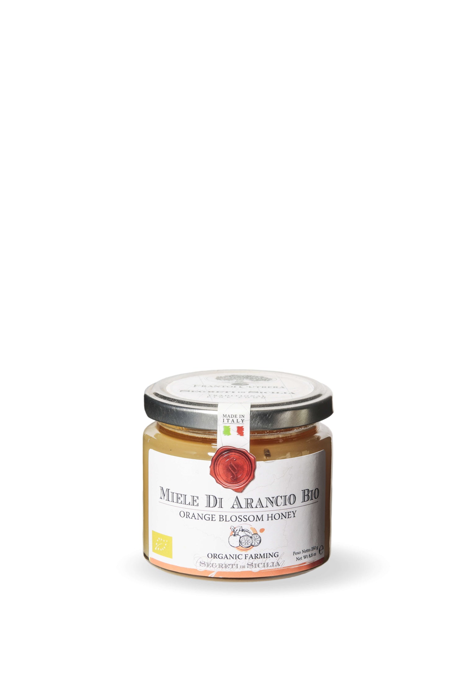 Miele di arancio BIO – Segreti di Sicilia - FRANTOI CUTRERA