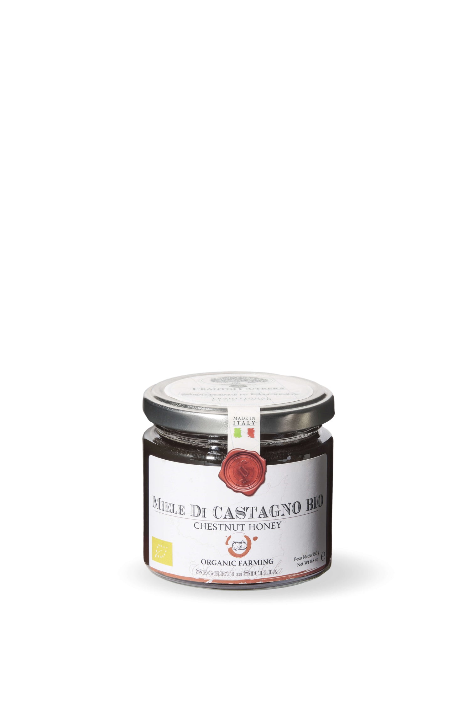 Miele di Castagno BIO - Segreti di Sicilia - FRANTOI CUTRERA