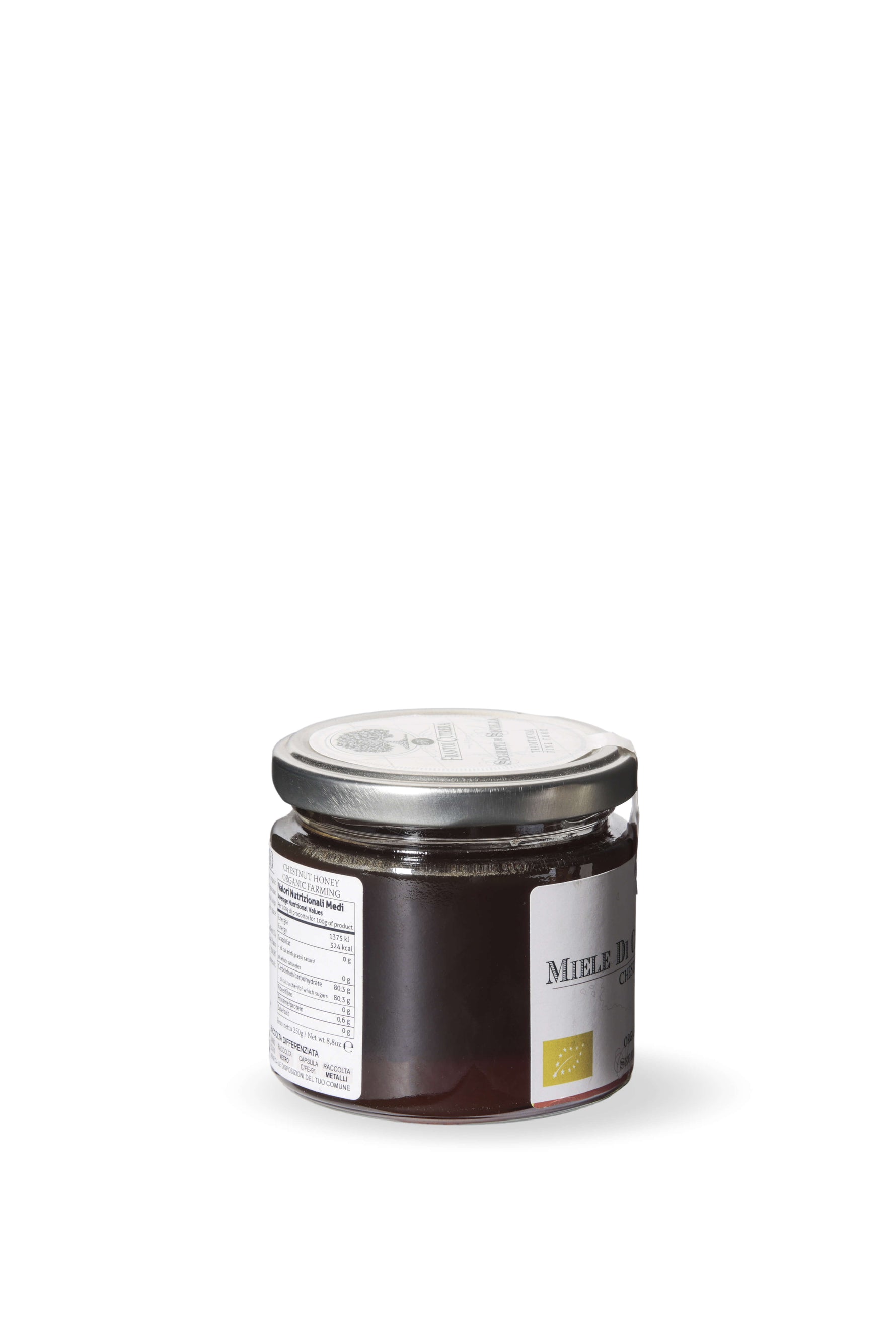 Miele di Castagno BIO - Segreti di Sicilia - FRANTOI CUTRERA