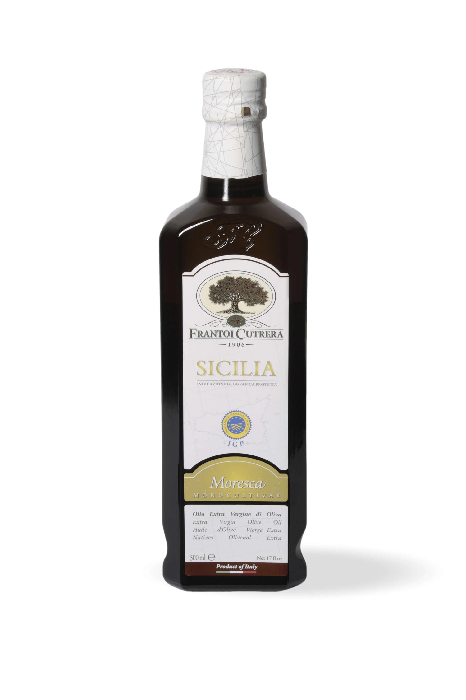 Monocultivar Moresca IGP - Confezione da 6 Bottiglie - FRANTOI CUTRERA