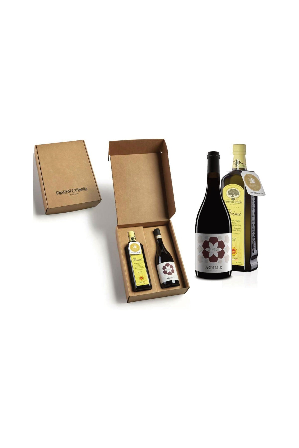 Primo DOP & Cerasuolo di Vittoria - Box regalo - FRANTOI CUTRERA