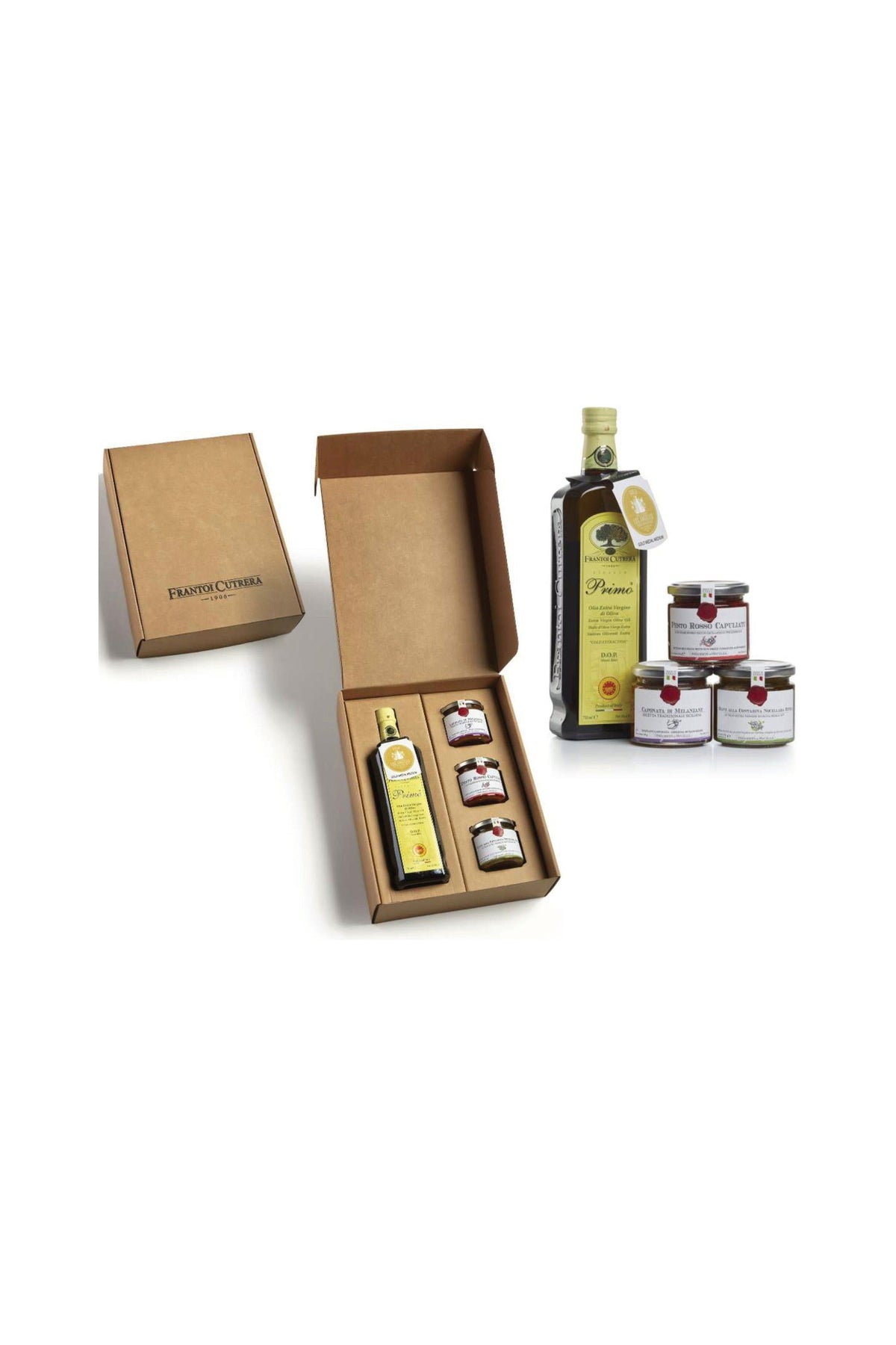 Primo DOP & Segreti di Sicilia - Box regalo - FRANTOI CUTRERA