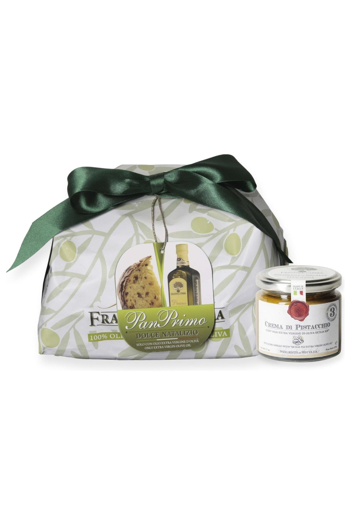 Dolce natalizio PanPrimo e crema di pistacchio - FRANTOI CUTRERA