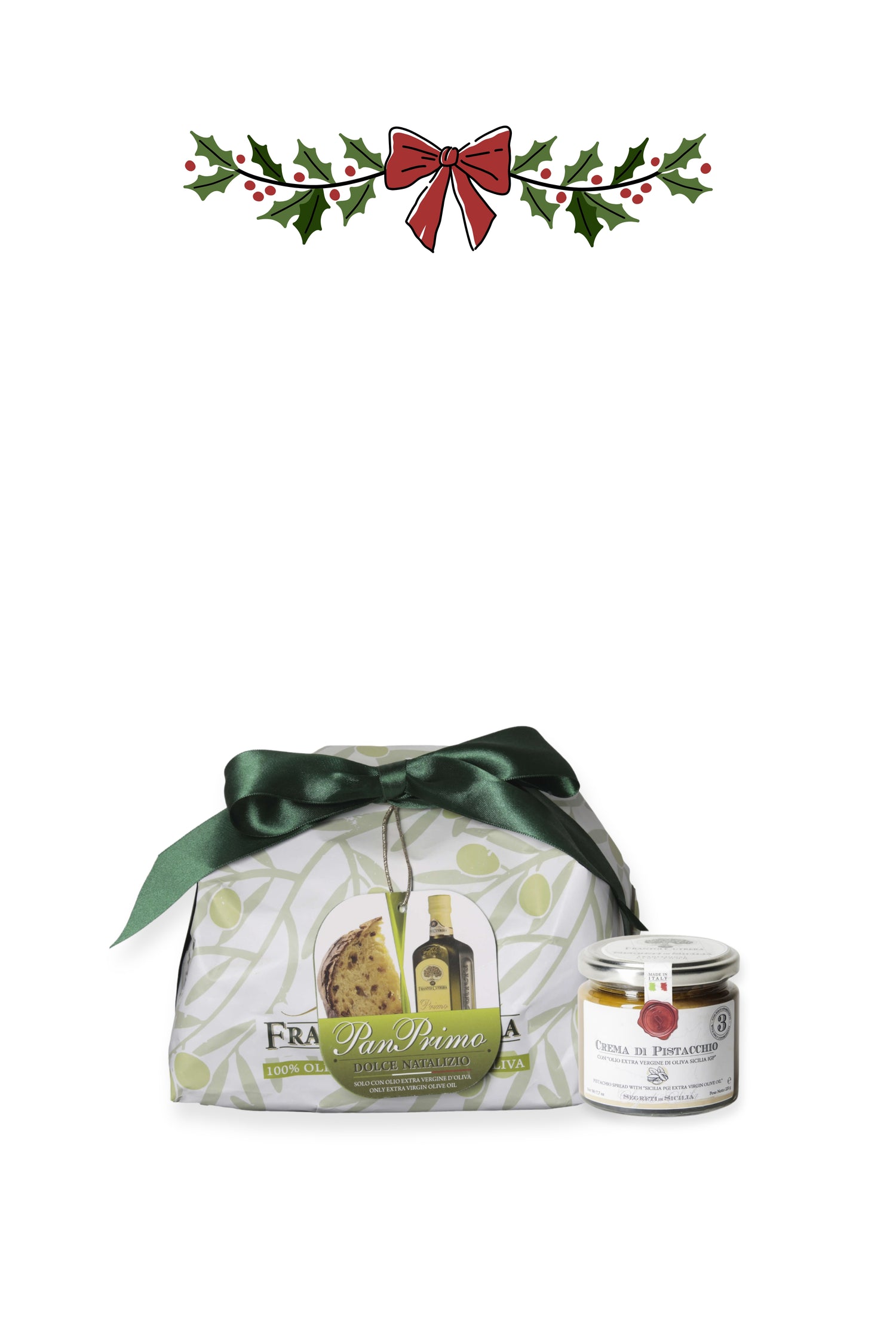 Dolce Natalizio PanPrimo e Crema di Pistacchio