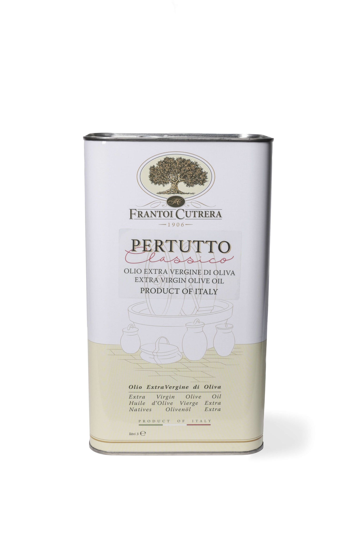 Pertutto - Olio Extravergine di Oliva - Latta - FRANTOI CUTRERA