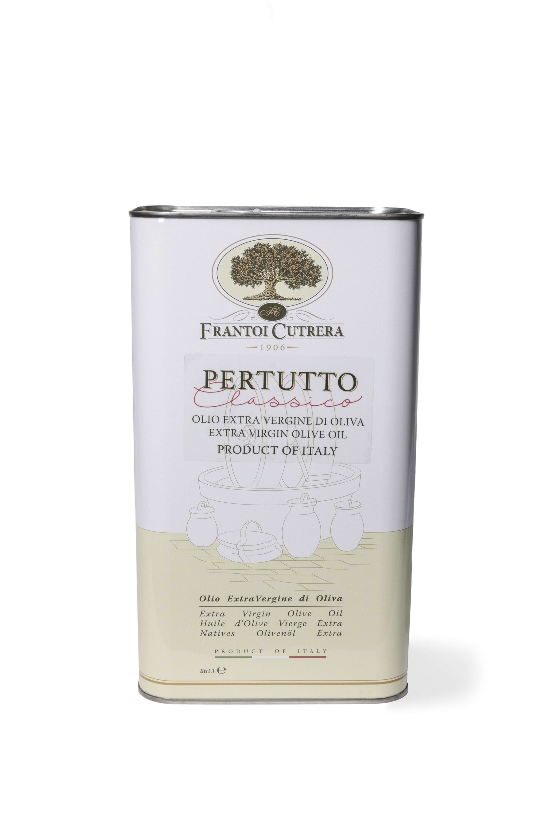 Pertutto - Olio Extravergine di Oliva - Latta - FRANTOI CUTRERA