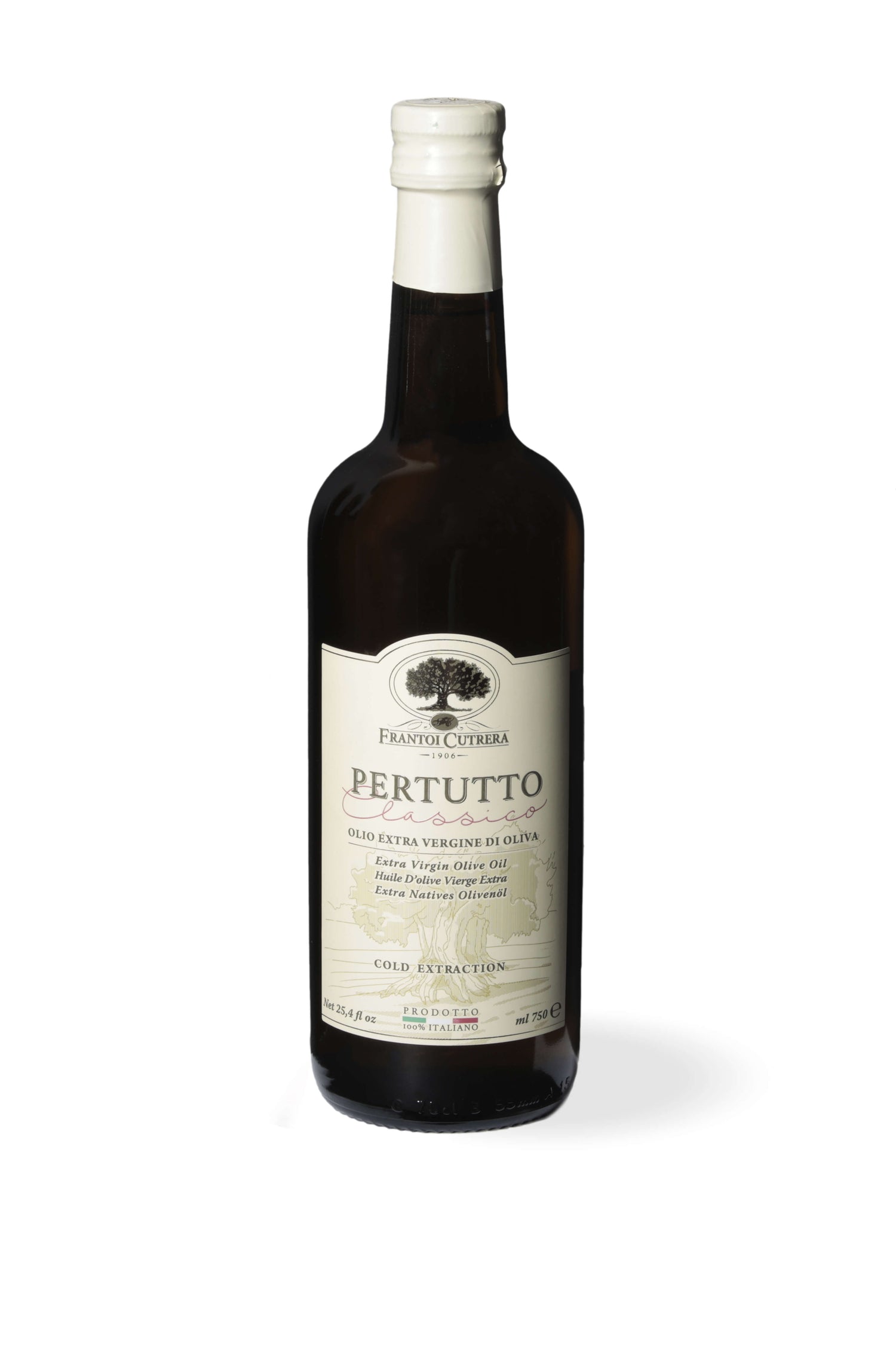 Pertutto - Olio Extravergine di Oliva - Confezione da 6 Bottiglie - FRANTOI CUTRERA