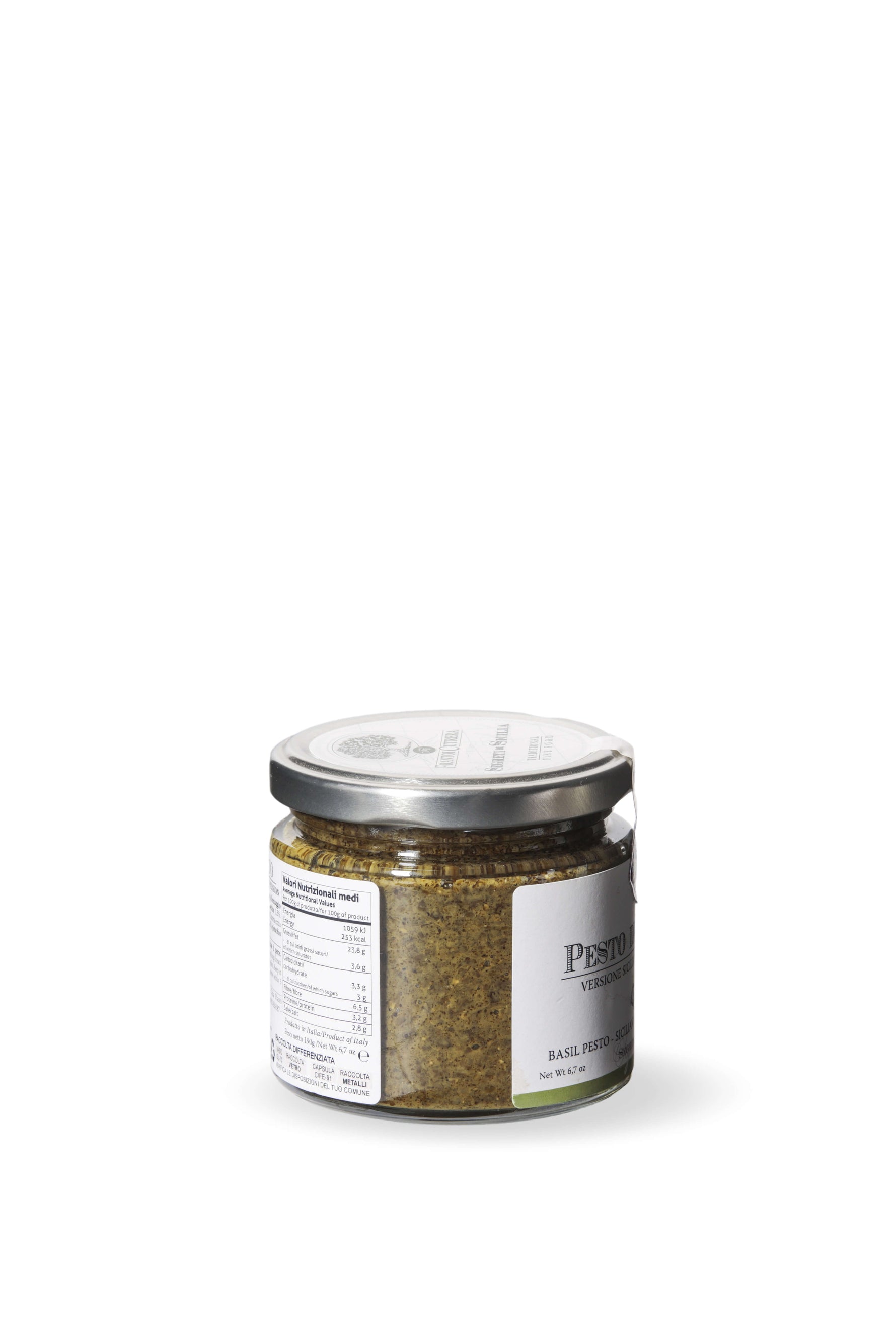 Pesto di basilico – Segreti di Sicilia - FRANTOI CUTRERA