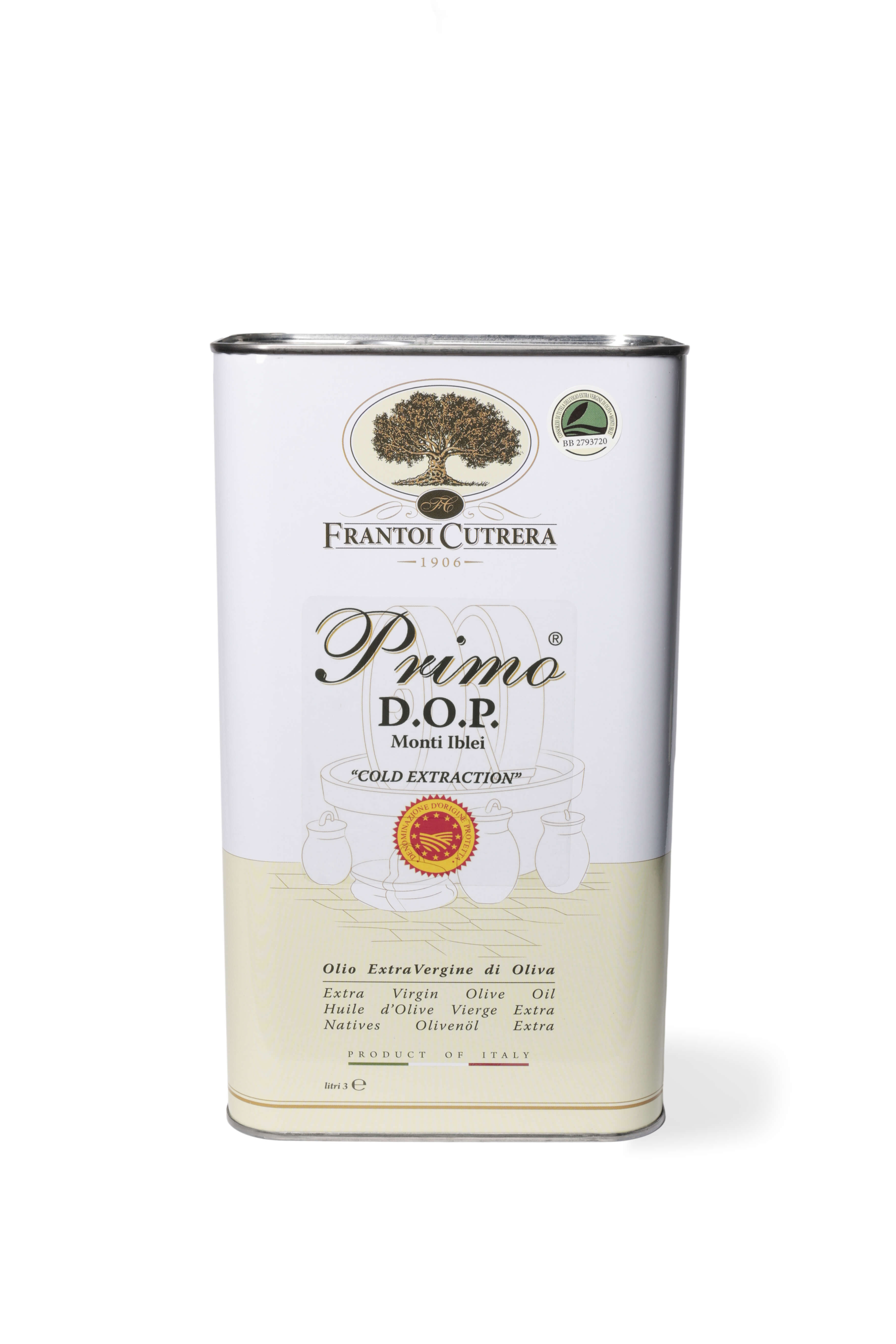 Primo DOP - Extra Virgin Olive Oil - Tin
