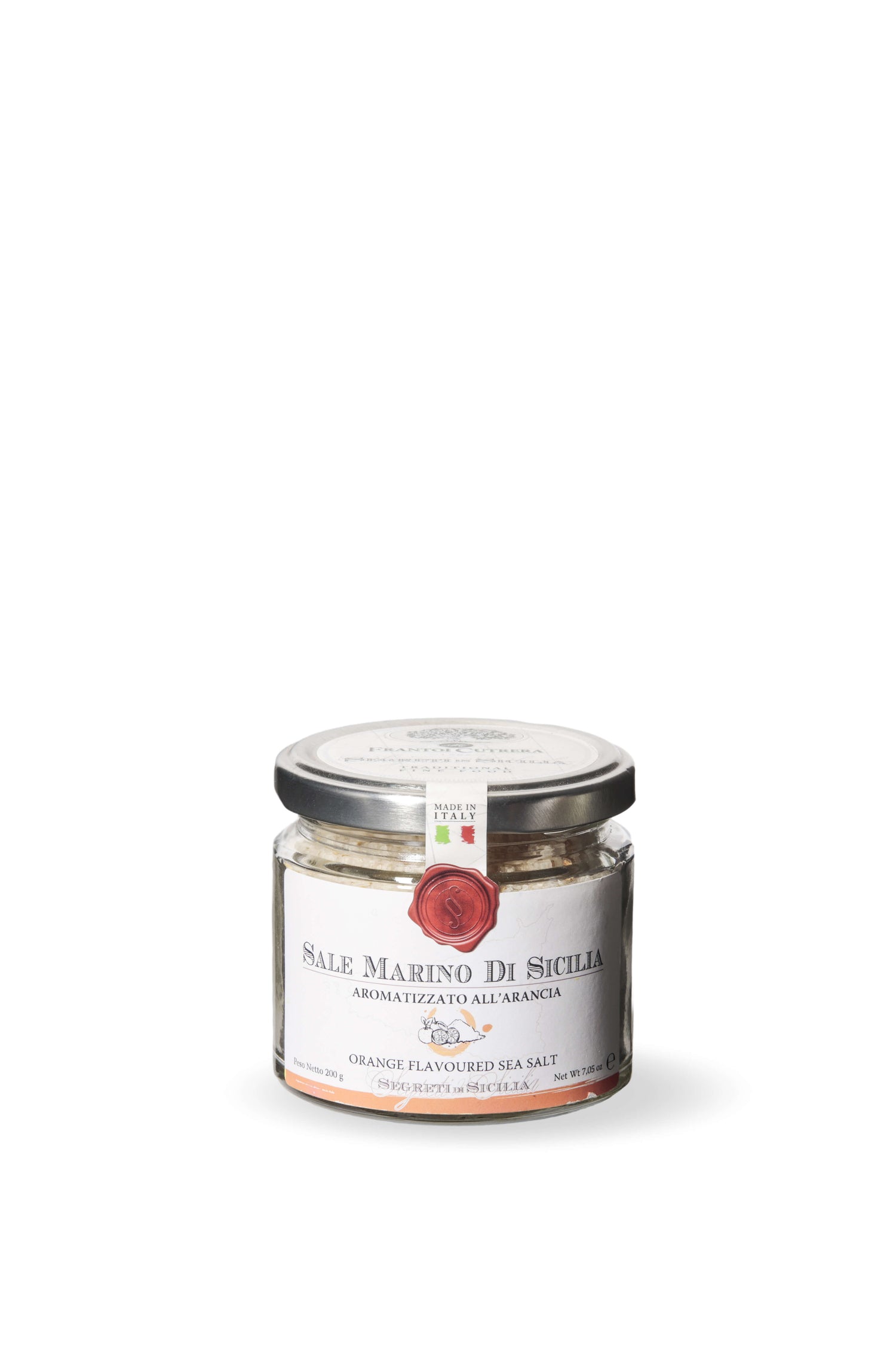 Sale Marino di Sicilia Aromatizzato all'Arancia - FRANTOI CUTRERA