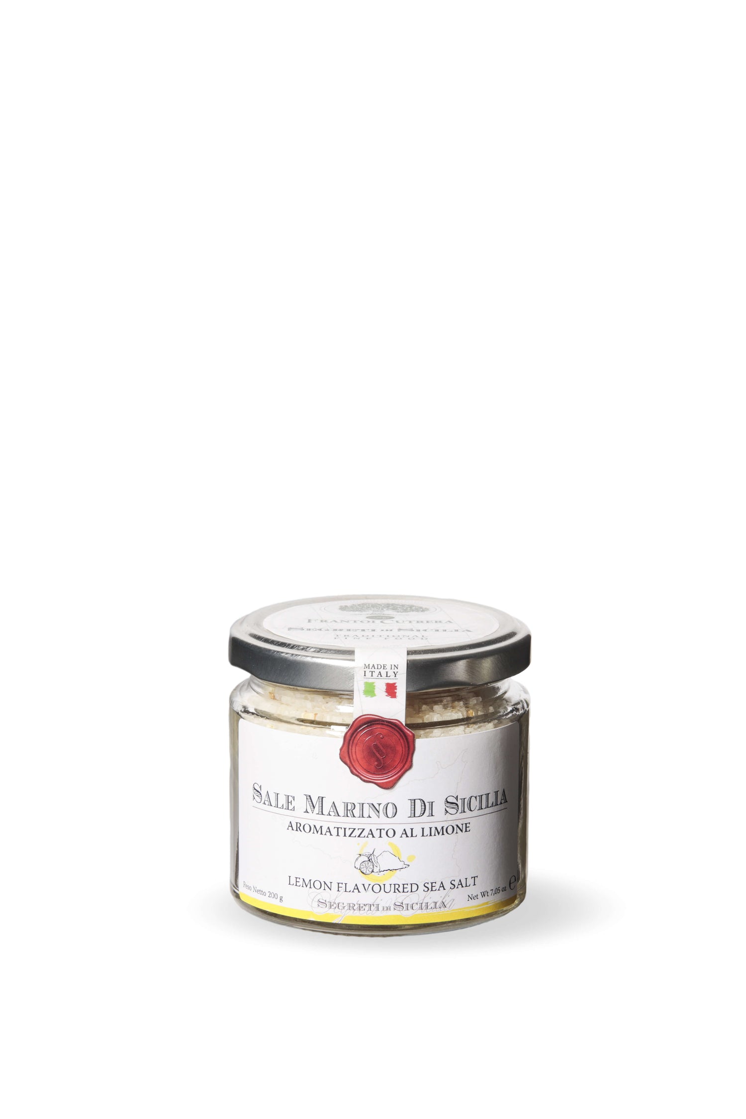 Sale Marino di Sicilia Aromatizzato al Limone - FRANTOI CUTRERA