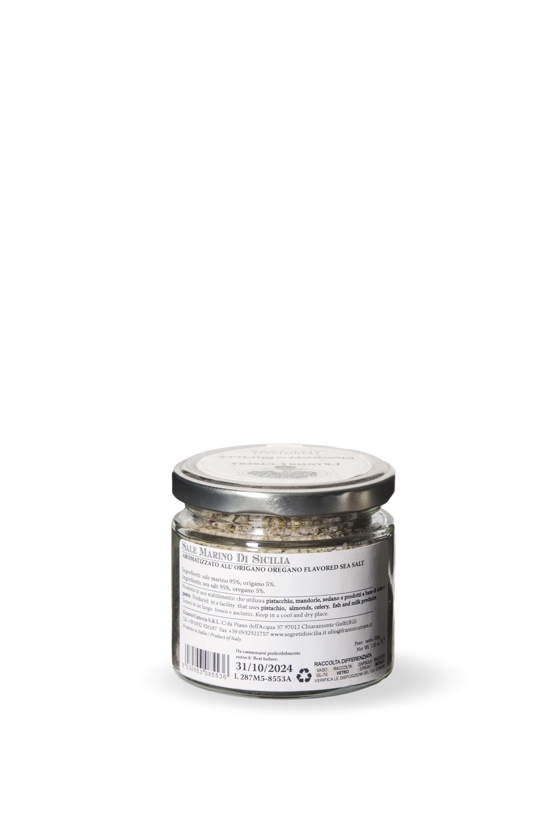 Sale Marino di Sicilia all’Origano - FRANTOI CUTRERA