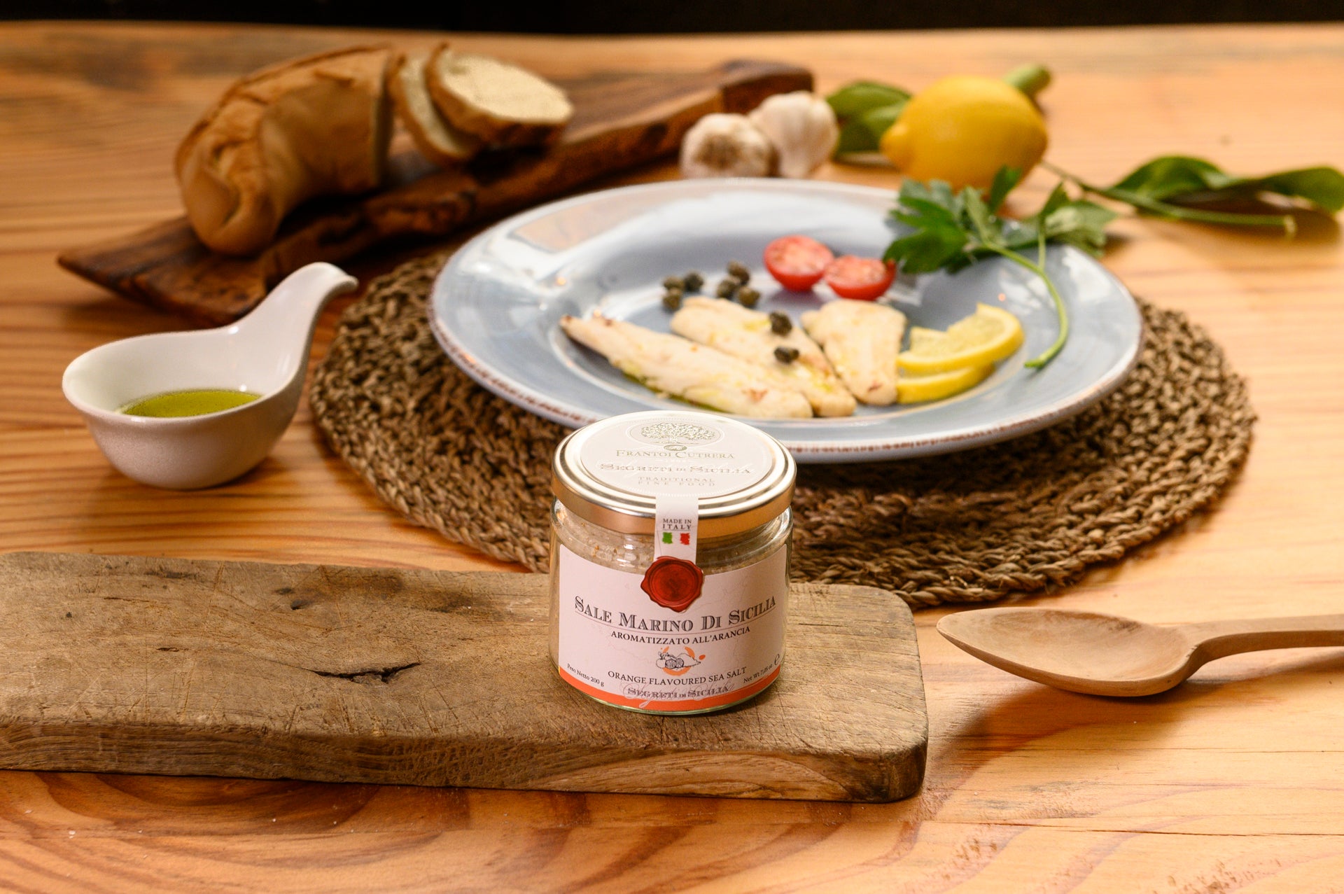 Sicilian Sea Salt Flavored with Orange