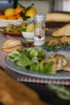 Sale Marino di Sicilia Aromatizzato al Timo in Macinino - FRANTOI CUTRERA