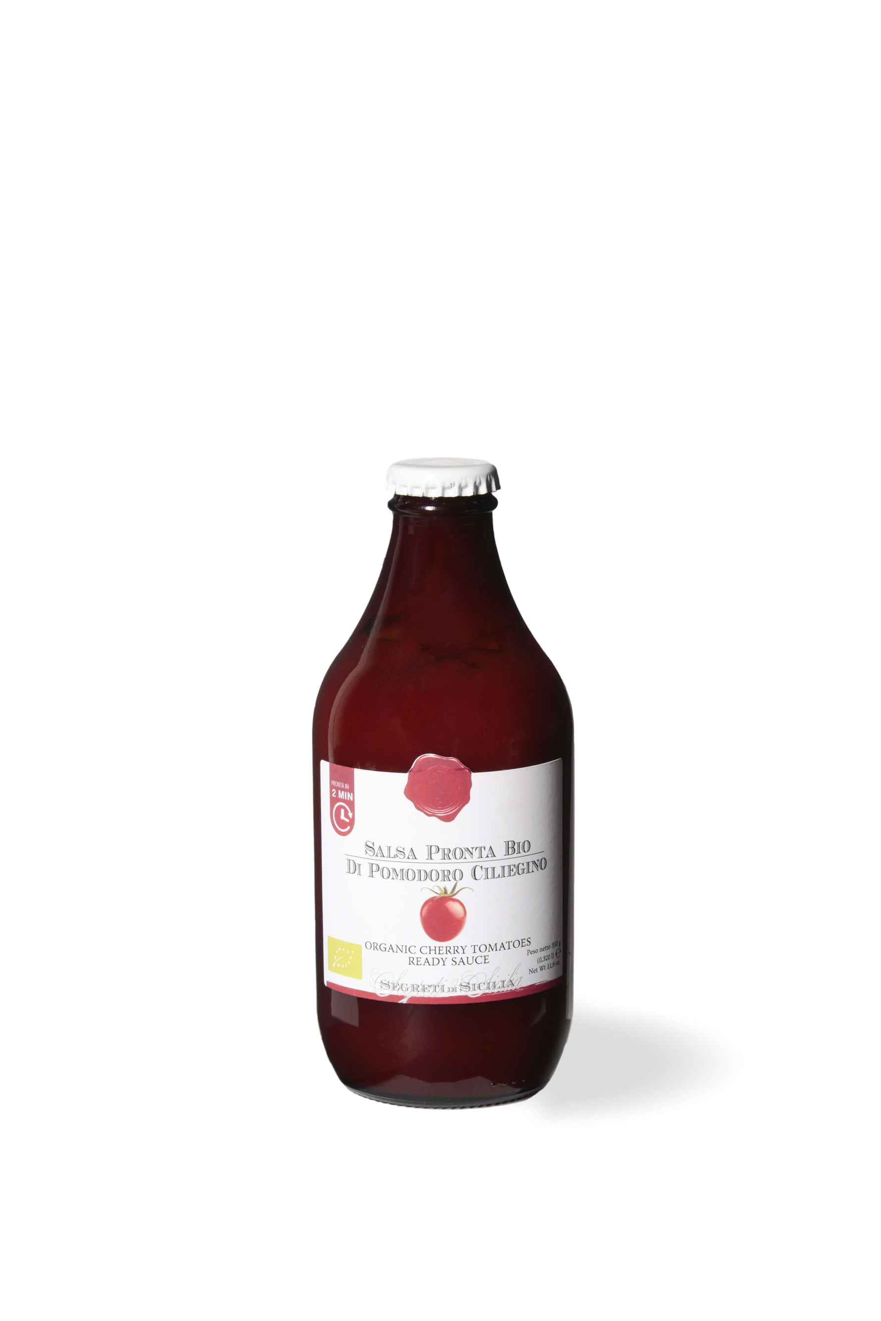 Salsa pronta BIO di pomodoro Ciliegino – Segreti di Sicilia - FRANTOI CUTRERA