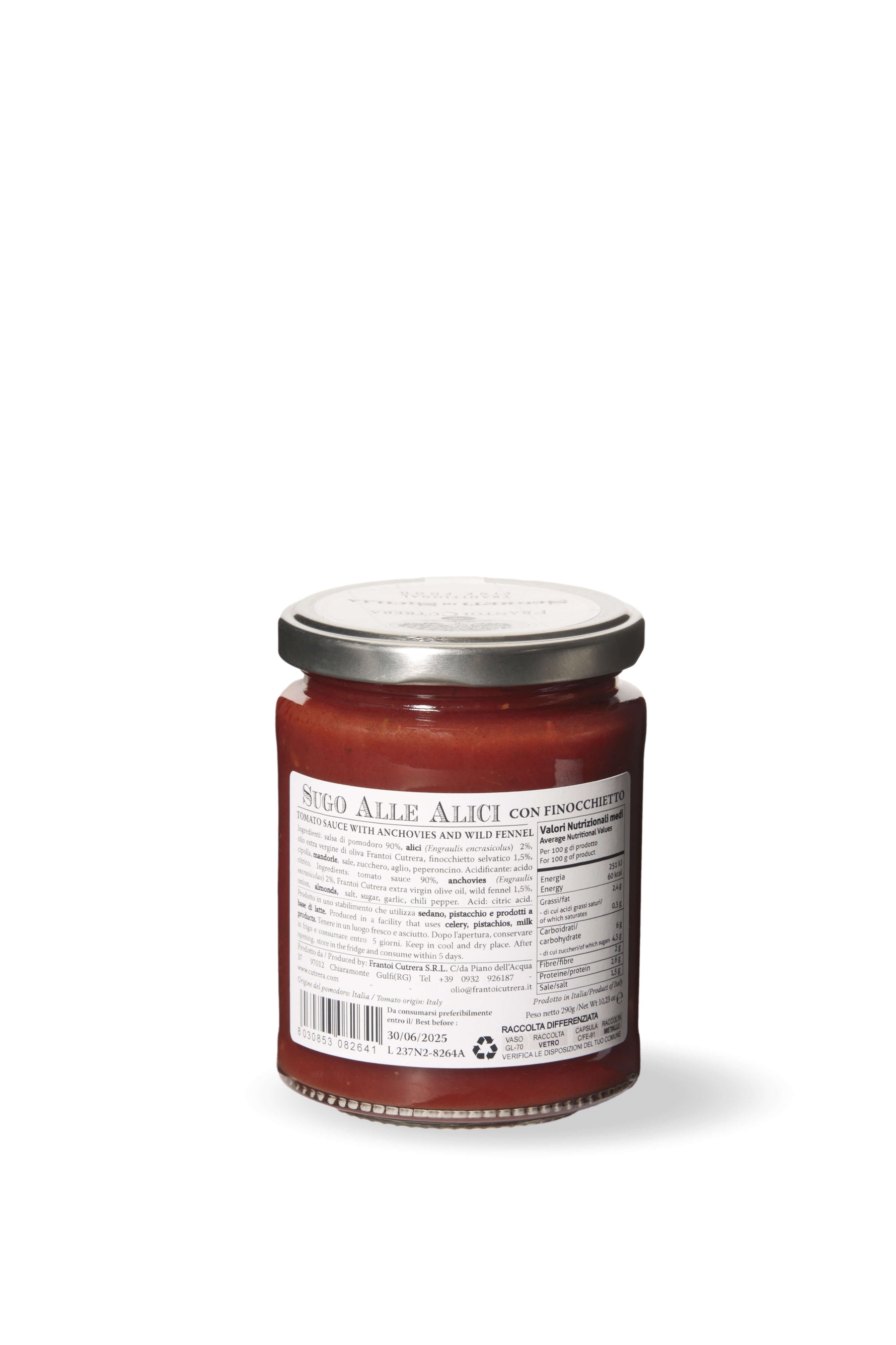 Sugo alle alici con finocchietto – Segreti di Sicilia - FRANTOI CUTRERA
