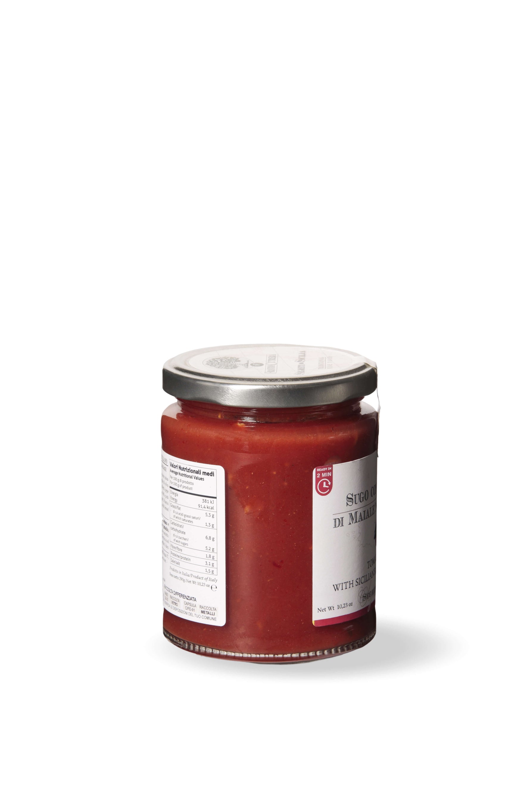 Sugo con salsiccia di maiale nero siciliano - Segreti di Sicilia - FRANTOI CUTRERA