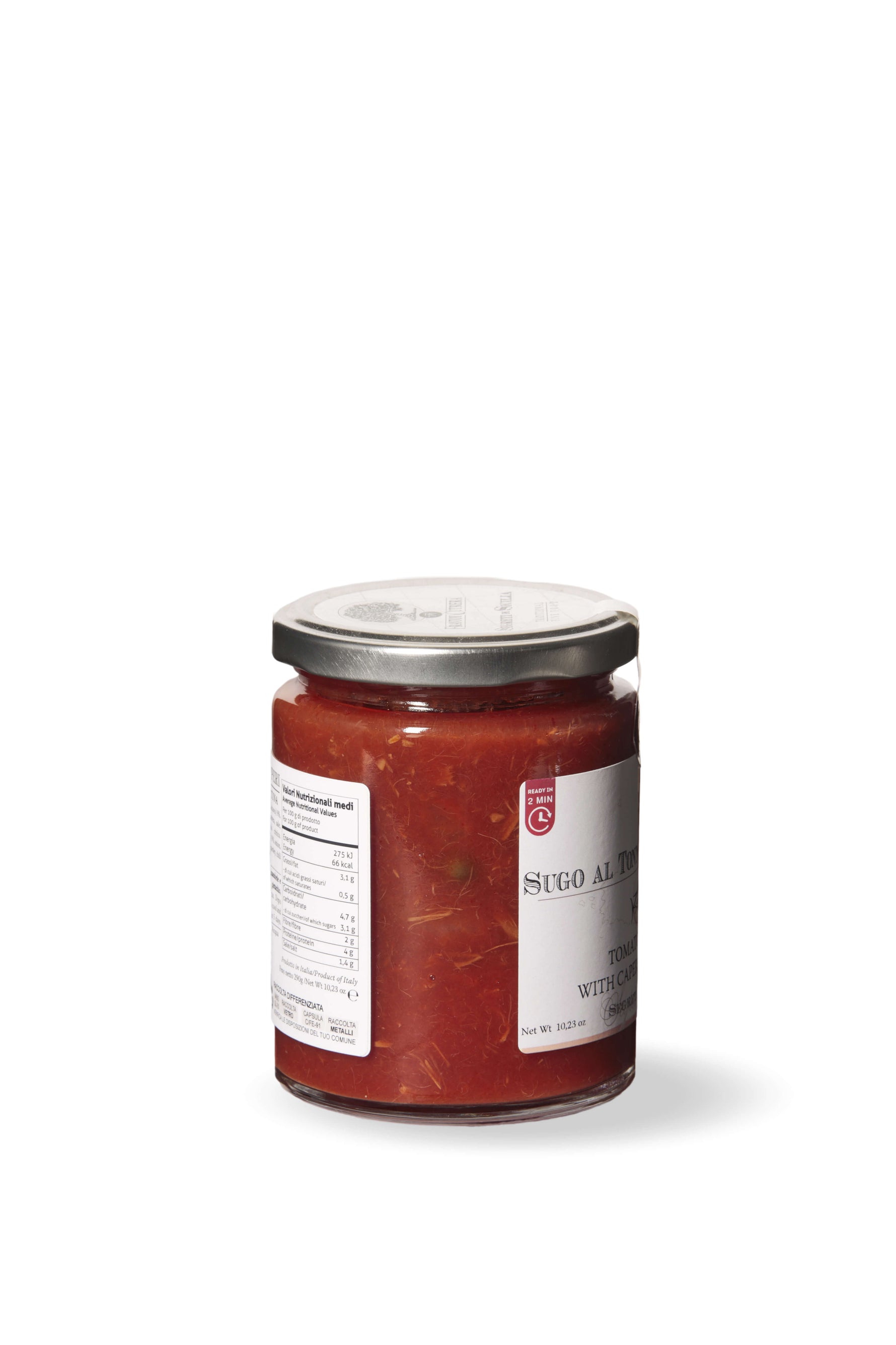 Sugo al tonno con capperi - Segreti di Sicilia - FRANTOI CUTRERA