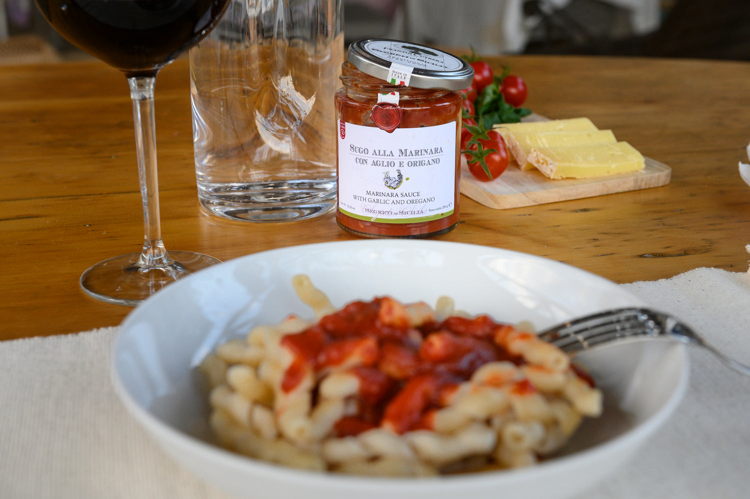 pasta alla marinara Siciliana
