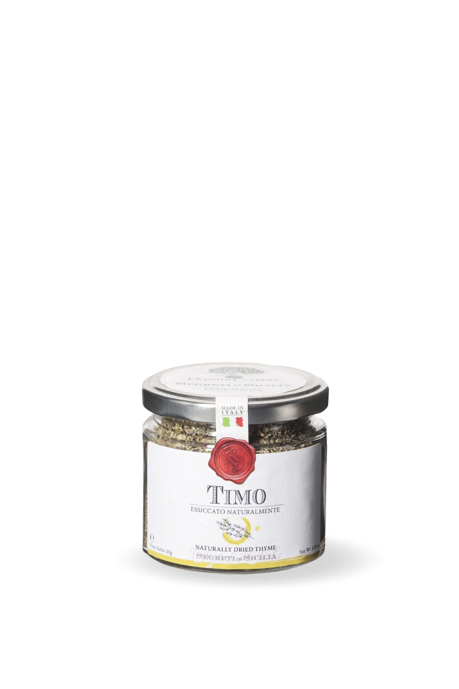 Timo essiccato naturalmente – Segreti di Sicilia - FRANTOI CUTRERA